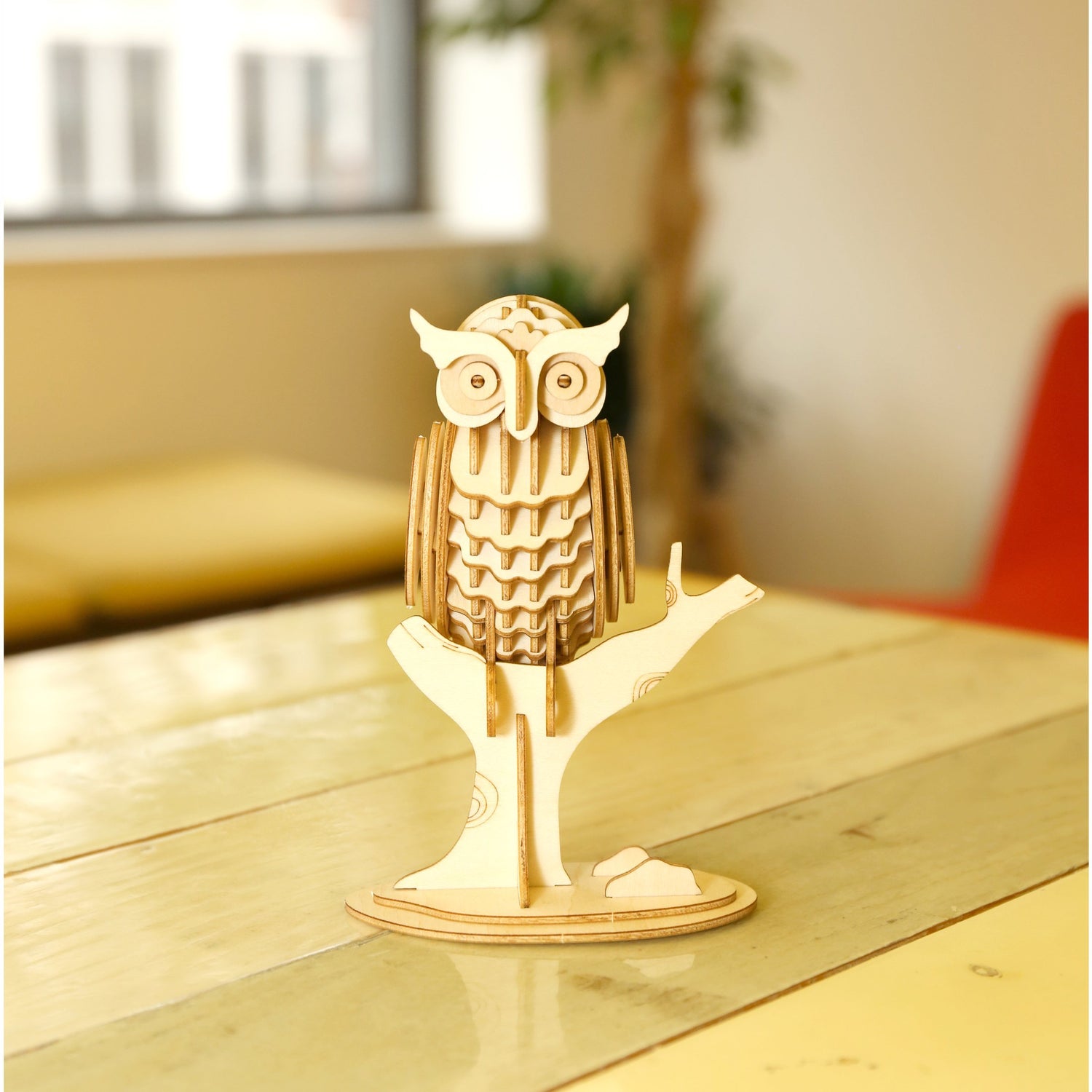 Owl 3d Wooden Puzzle