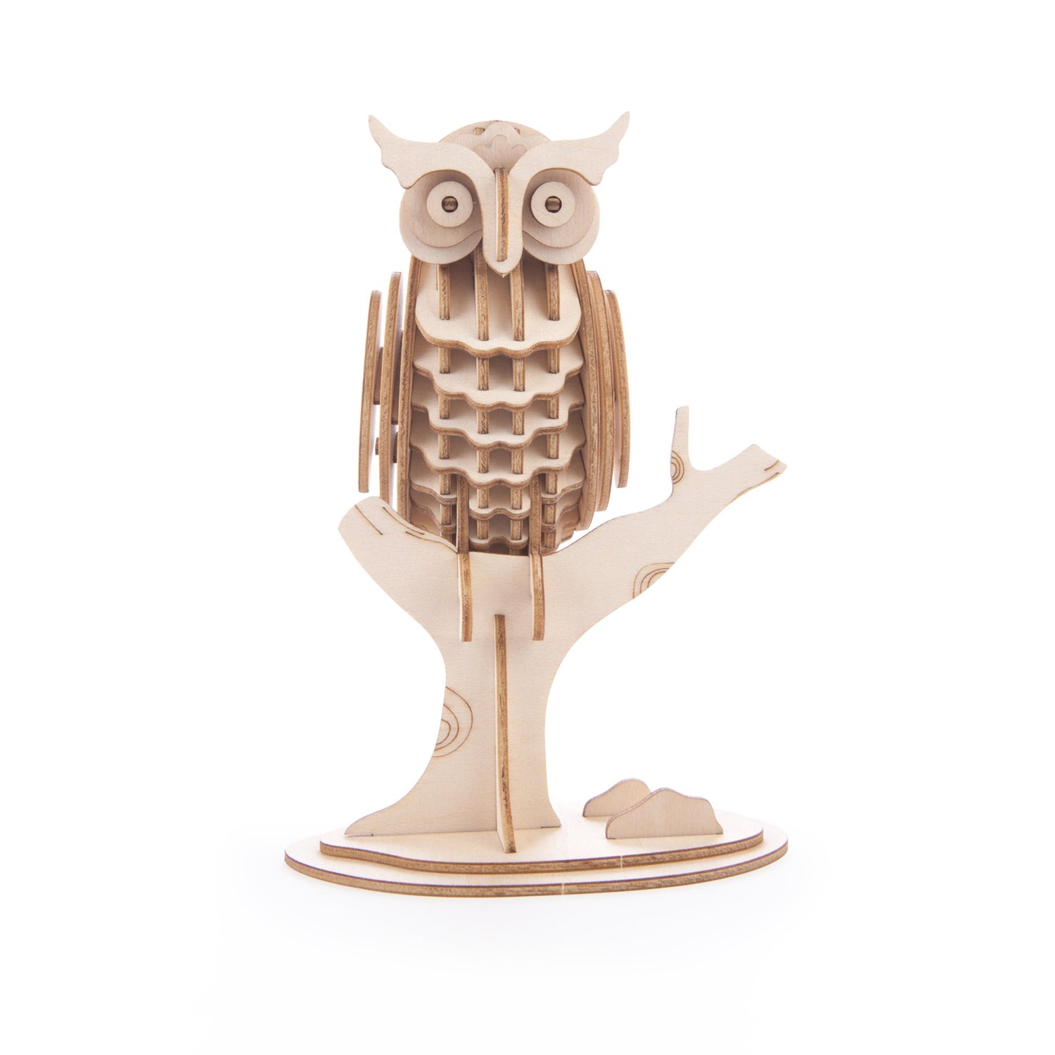 Owl 3d Wooden Puzzle