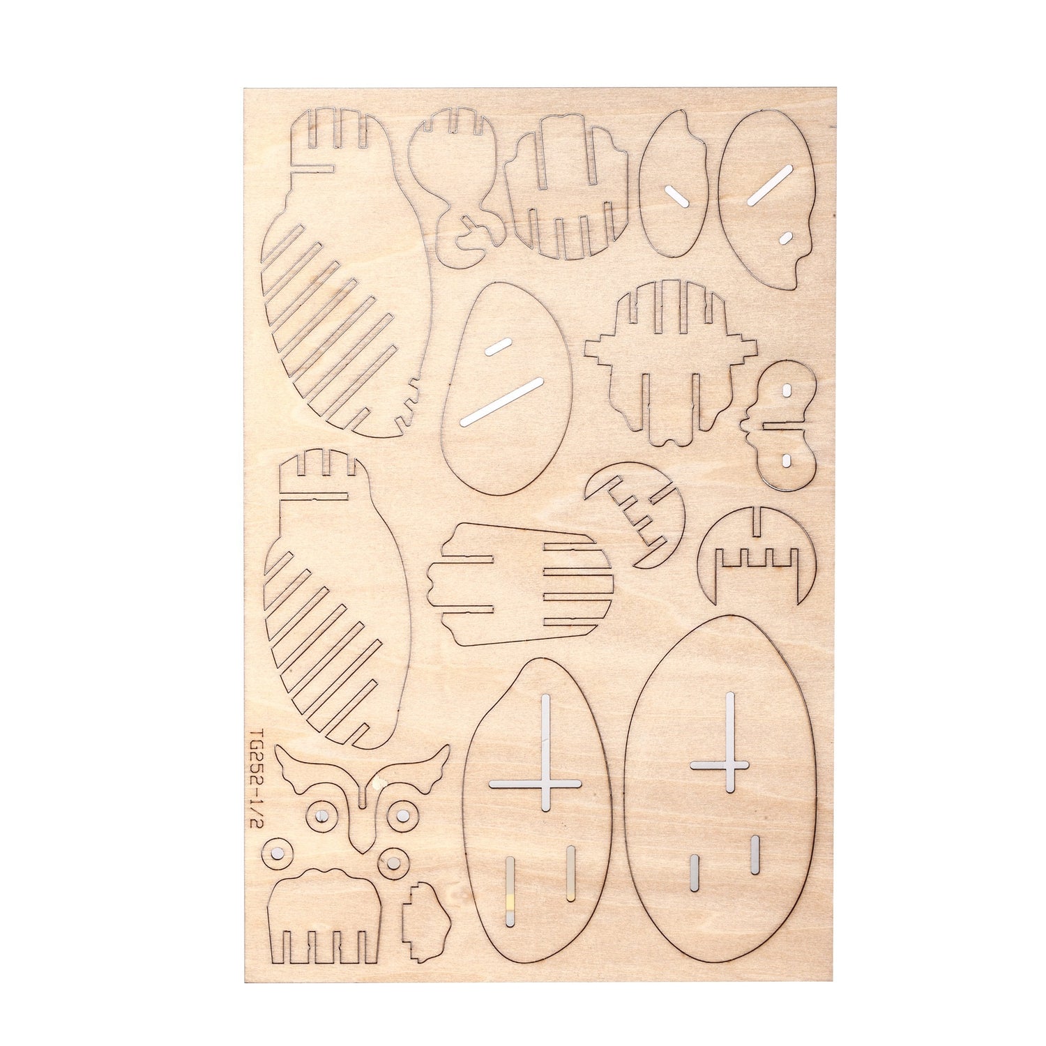 Owl 3d Wooden Puzzle