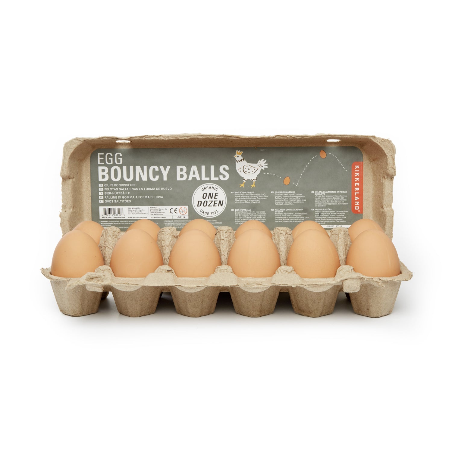 Egg Bouncy Balls
