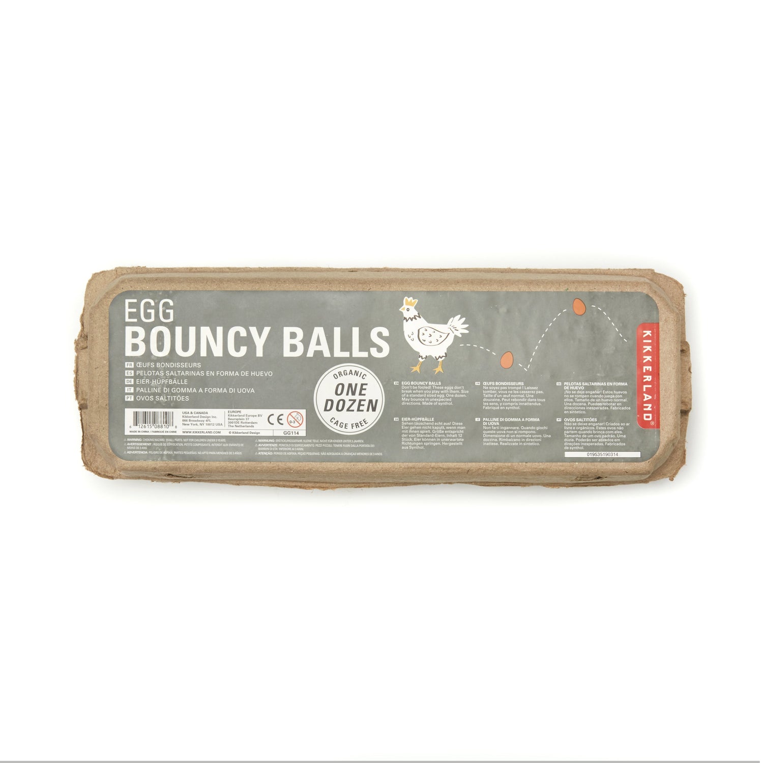 Egg Bouncy Balls