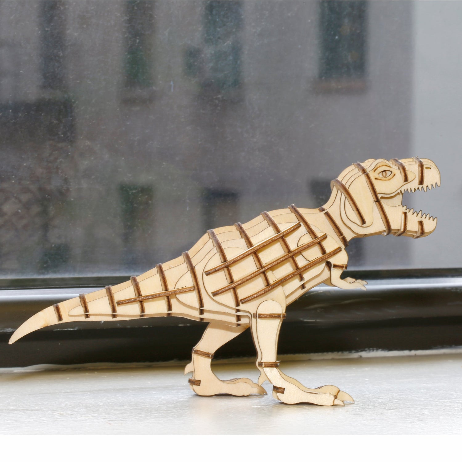 T-rex 3d Wooden Puzzle