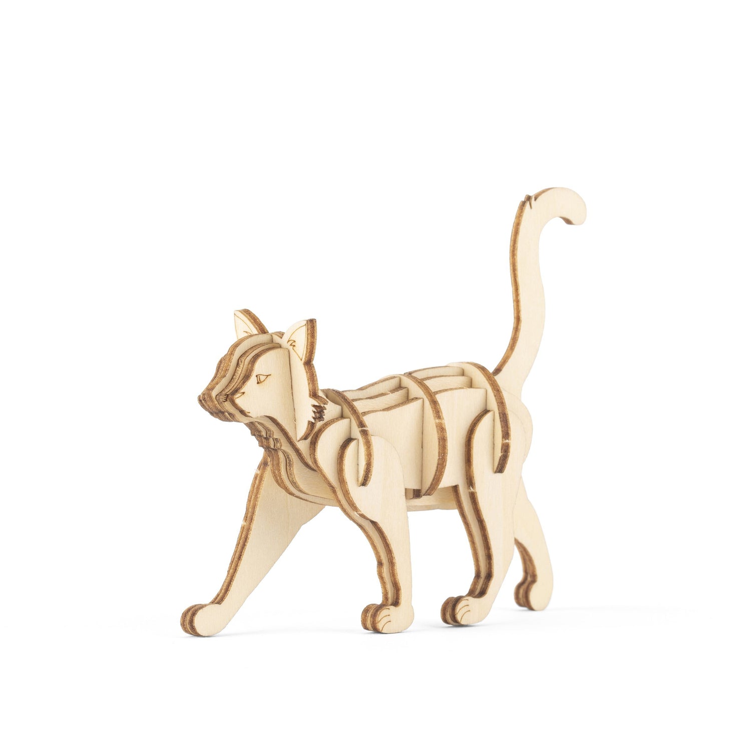 Cat 3d Wooden Puzzle