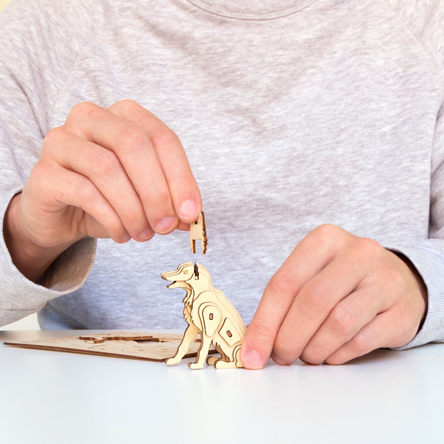 Dog 3d Wooden Puzzle