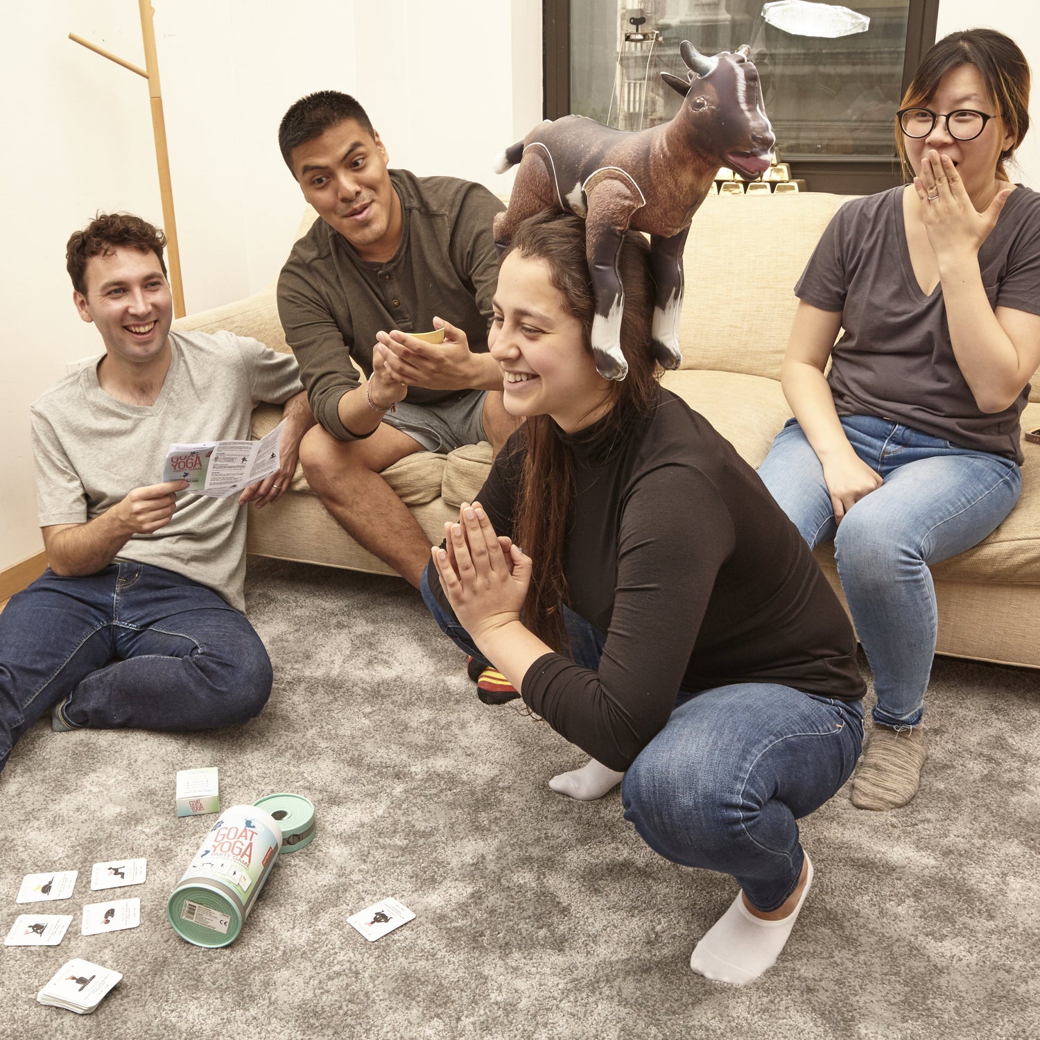 Goat Yoga - Party Game - Family And Friends