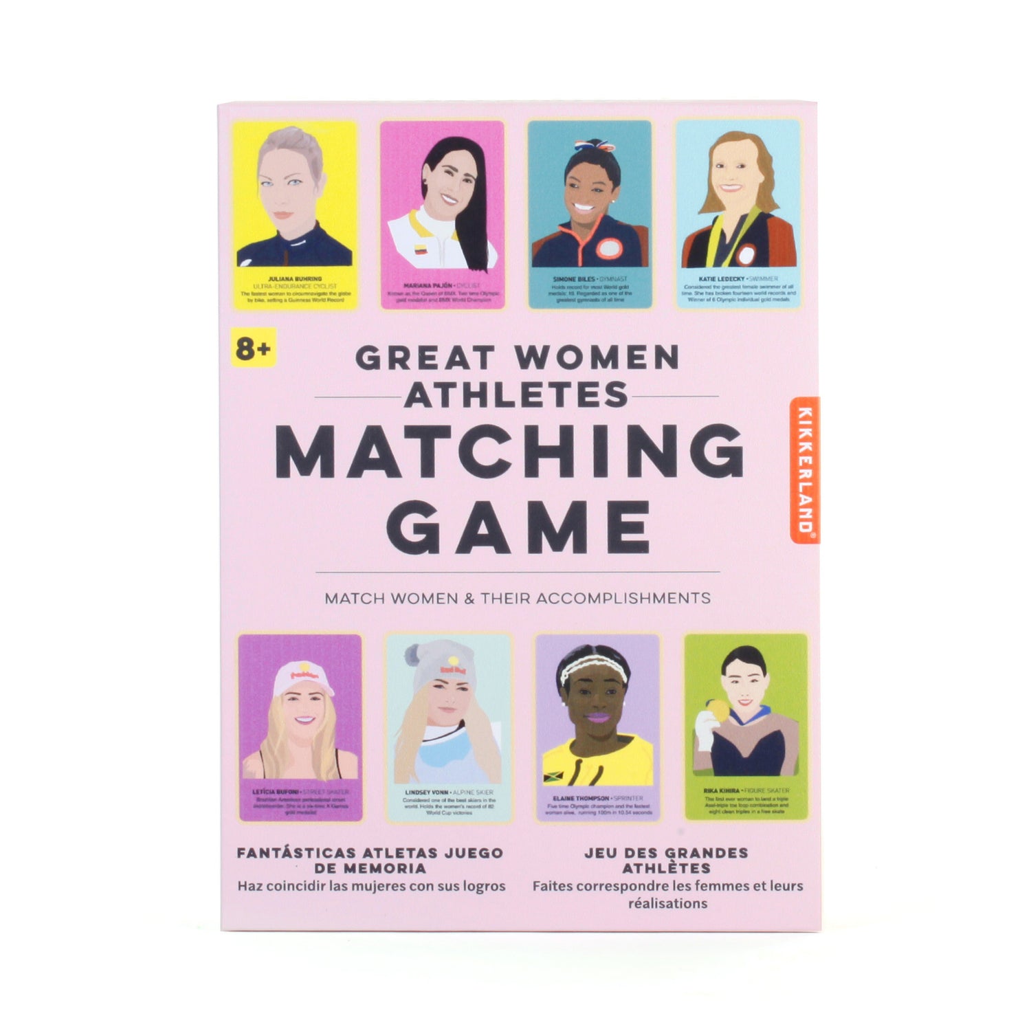 Great Women Athletes Matching Game