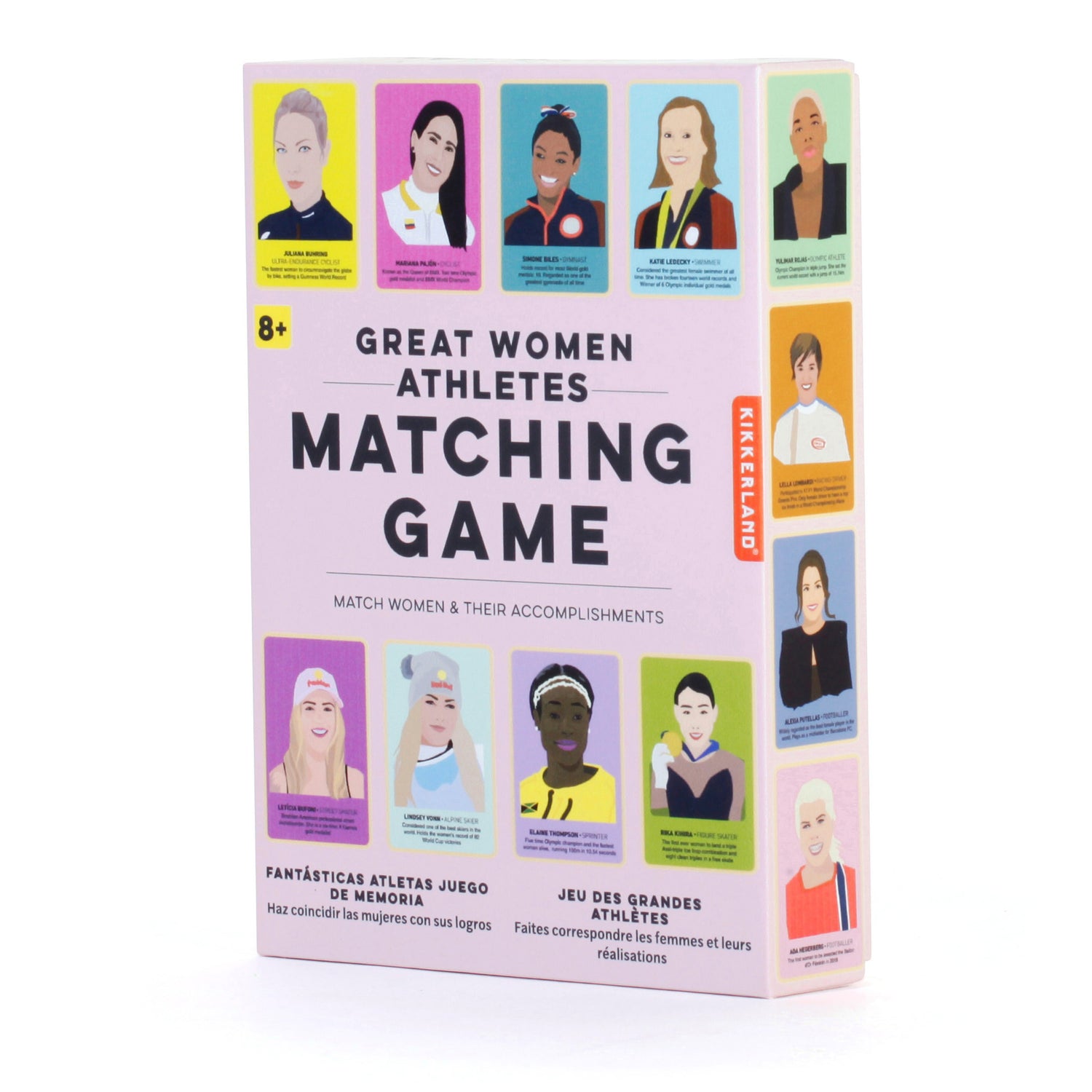 Great Women Athletes Matching Game