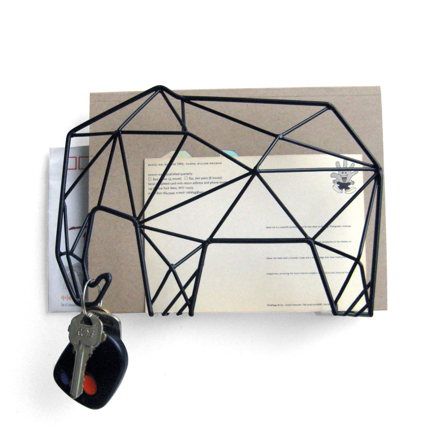 Letter Organizer Elephant + Key Holder