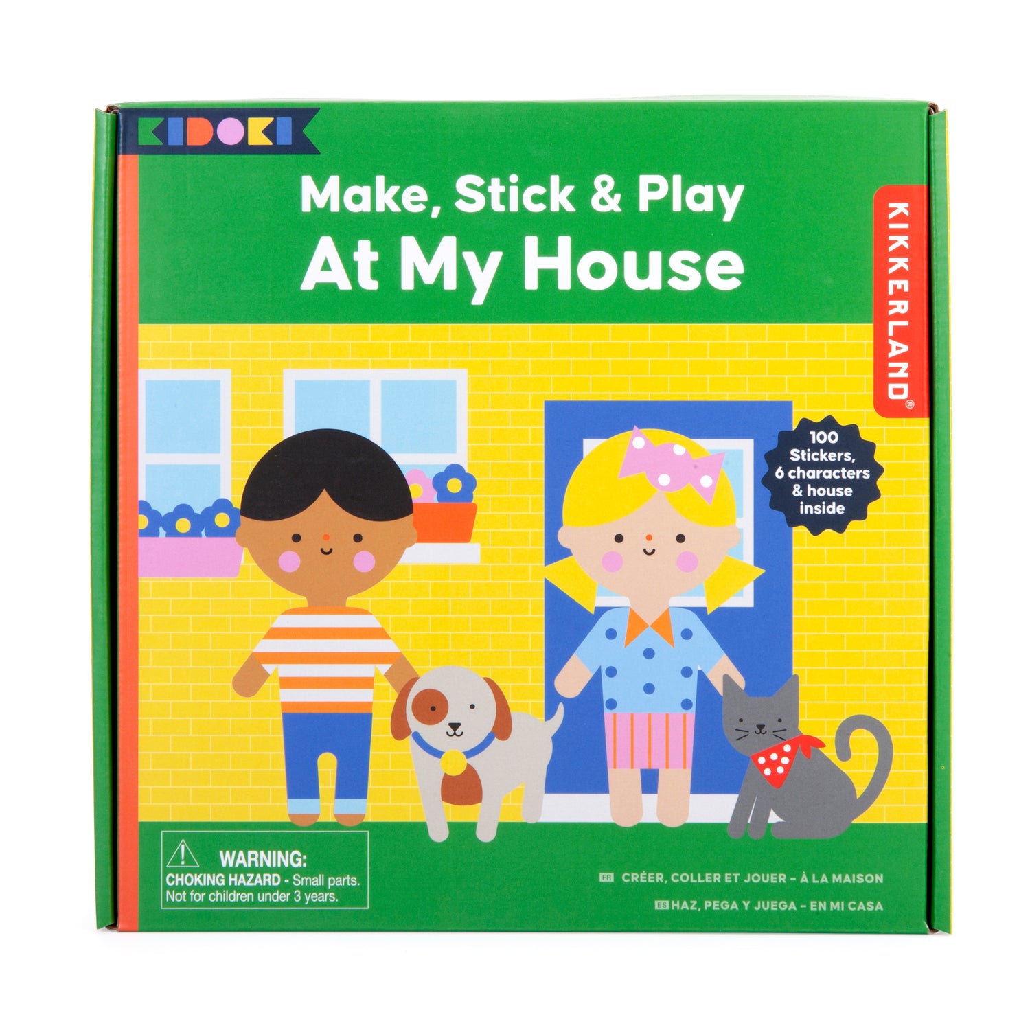 Kidoki Make, Stick & Play: at My House