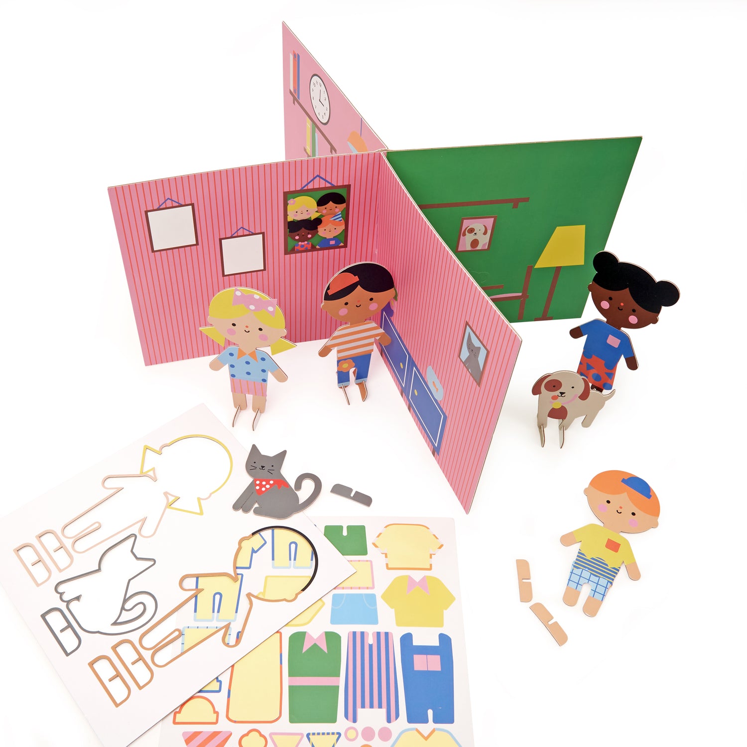 Kidoki Make, Stick & Play: at My House