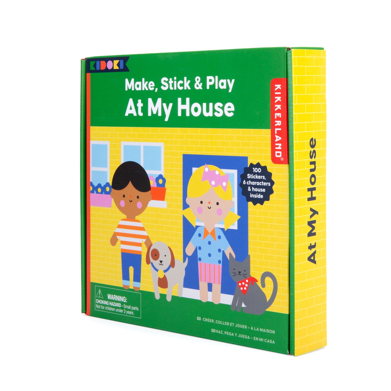 Kidoki Make, Stick & Play: at My House