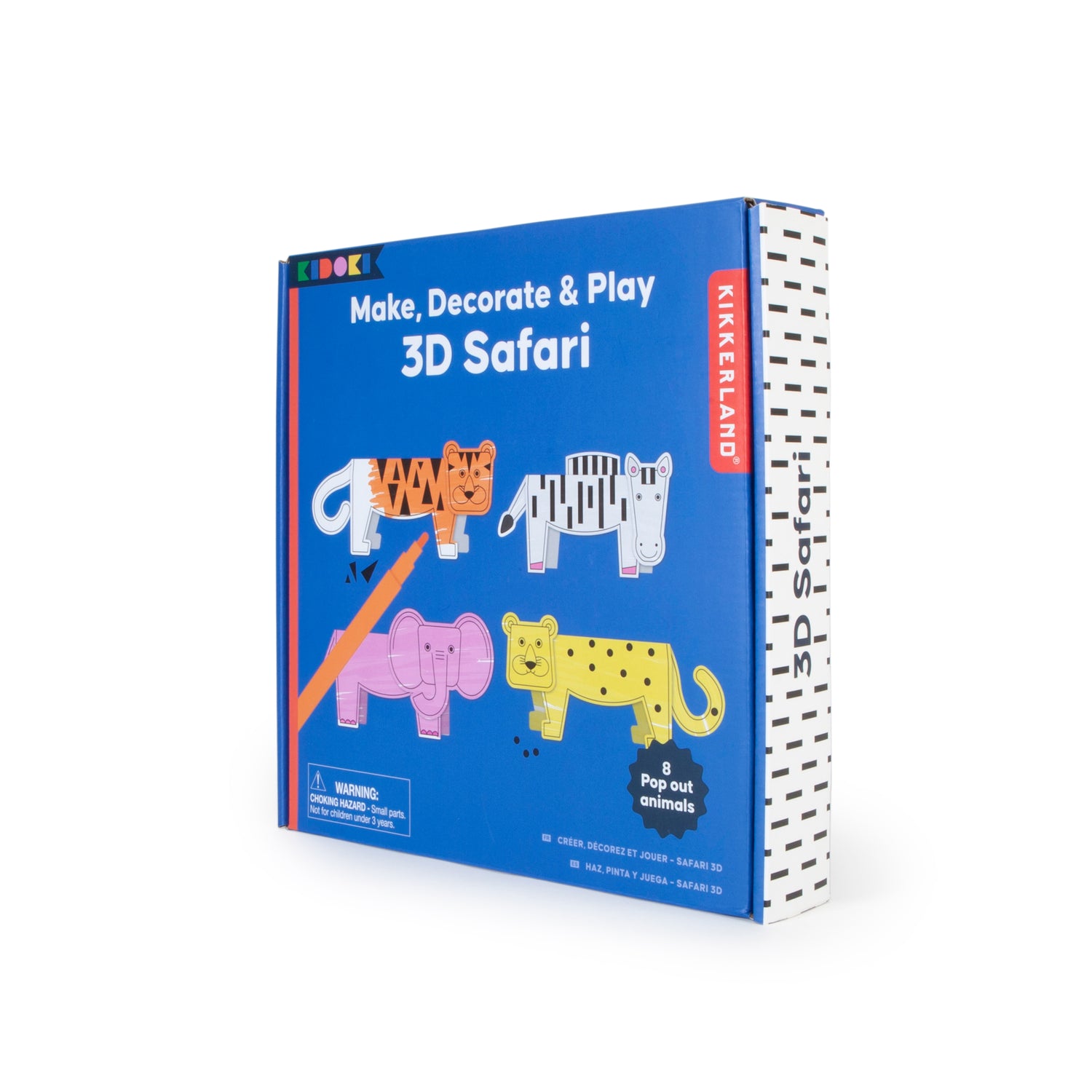 Kidoki Make, Paint & Play: 3d Safari