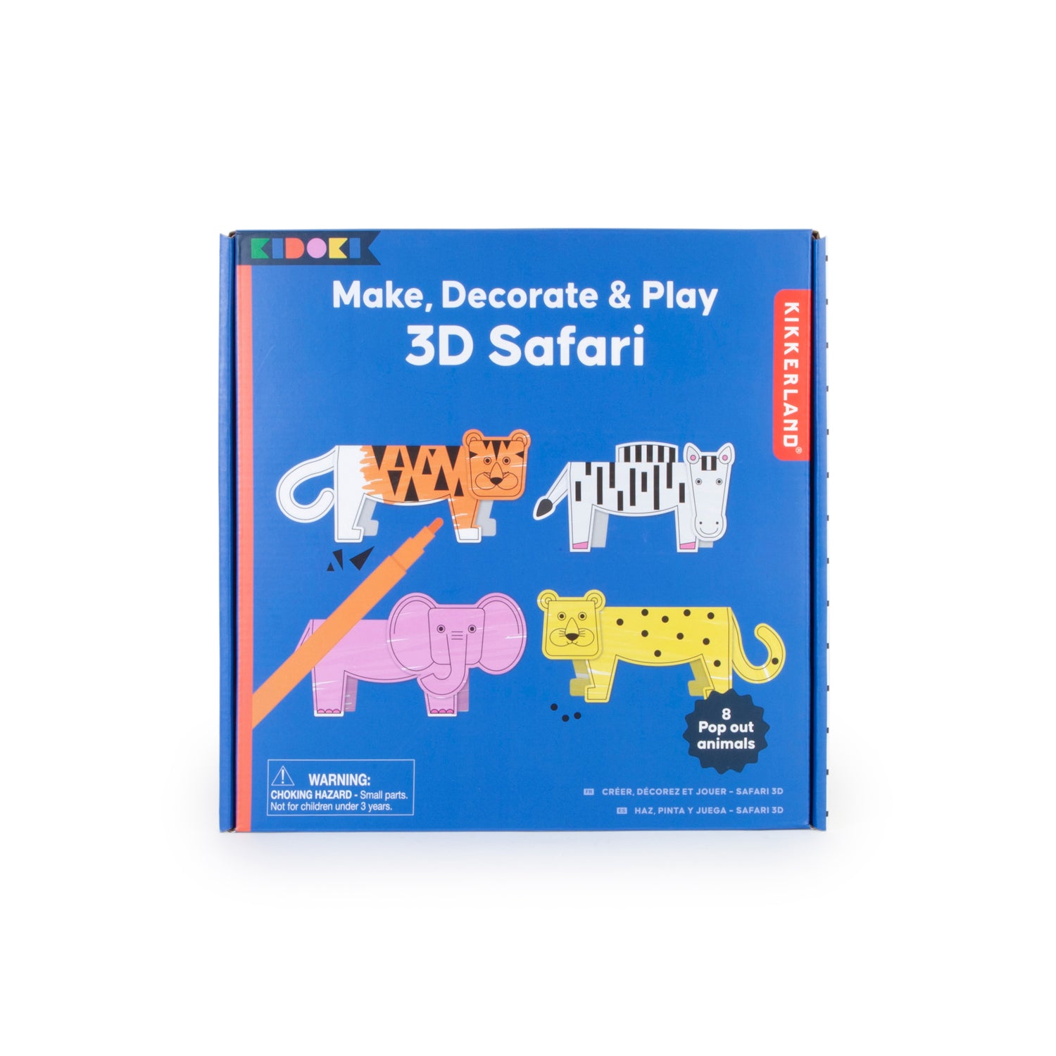 Make,Paint&Play-3D Safari