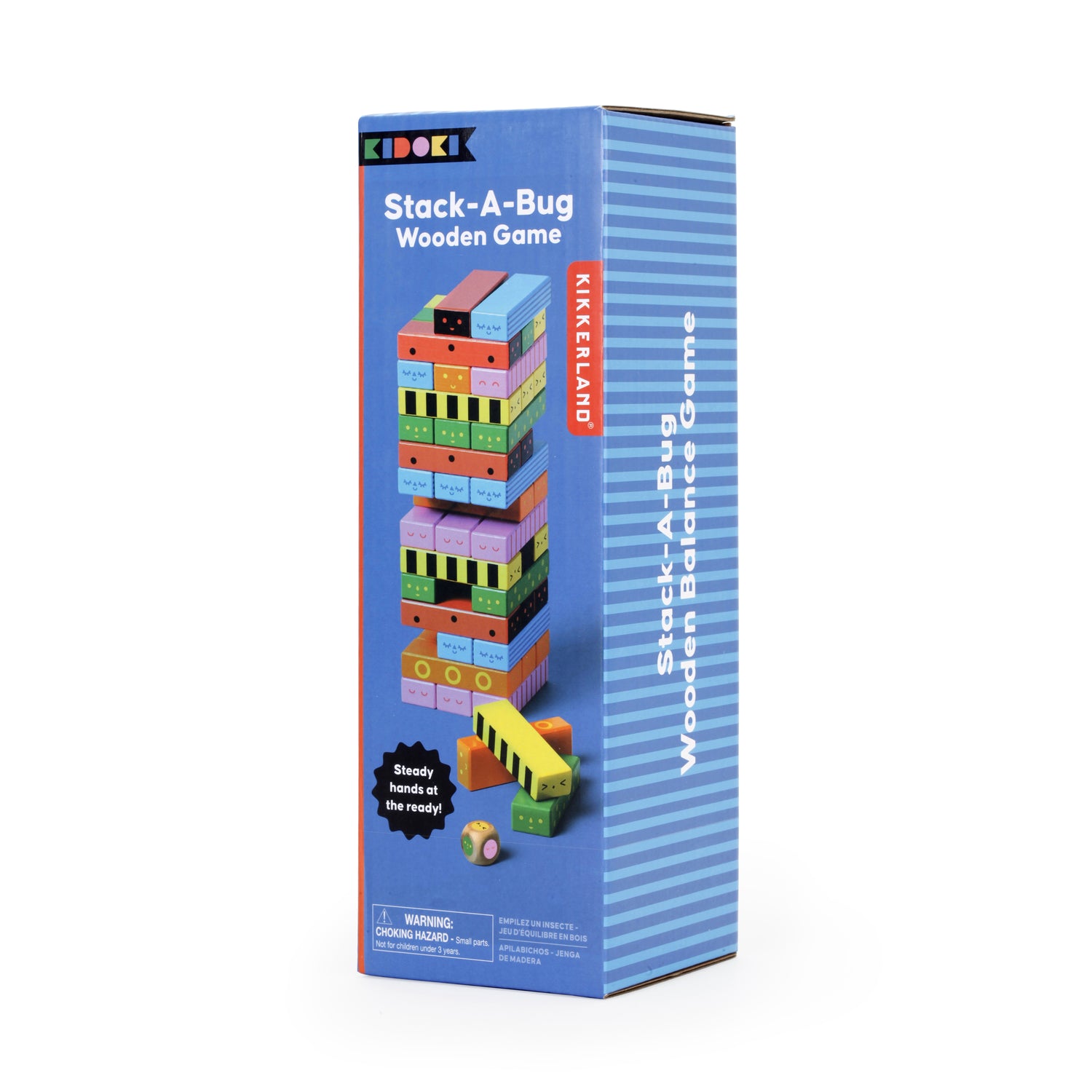 Kidoki Stack-a-bug Wooden Game