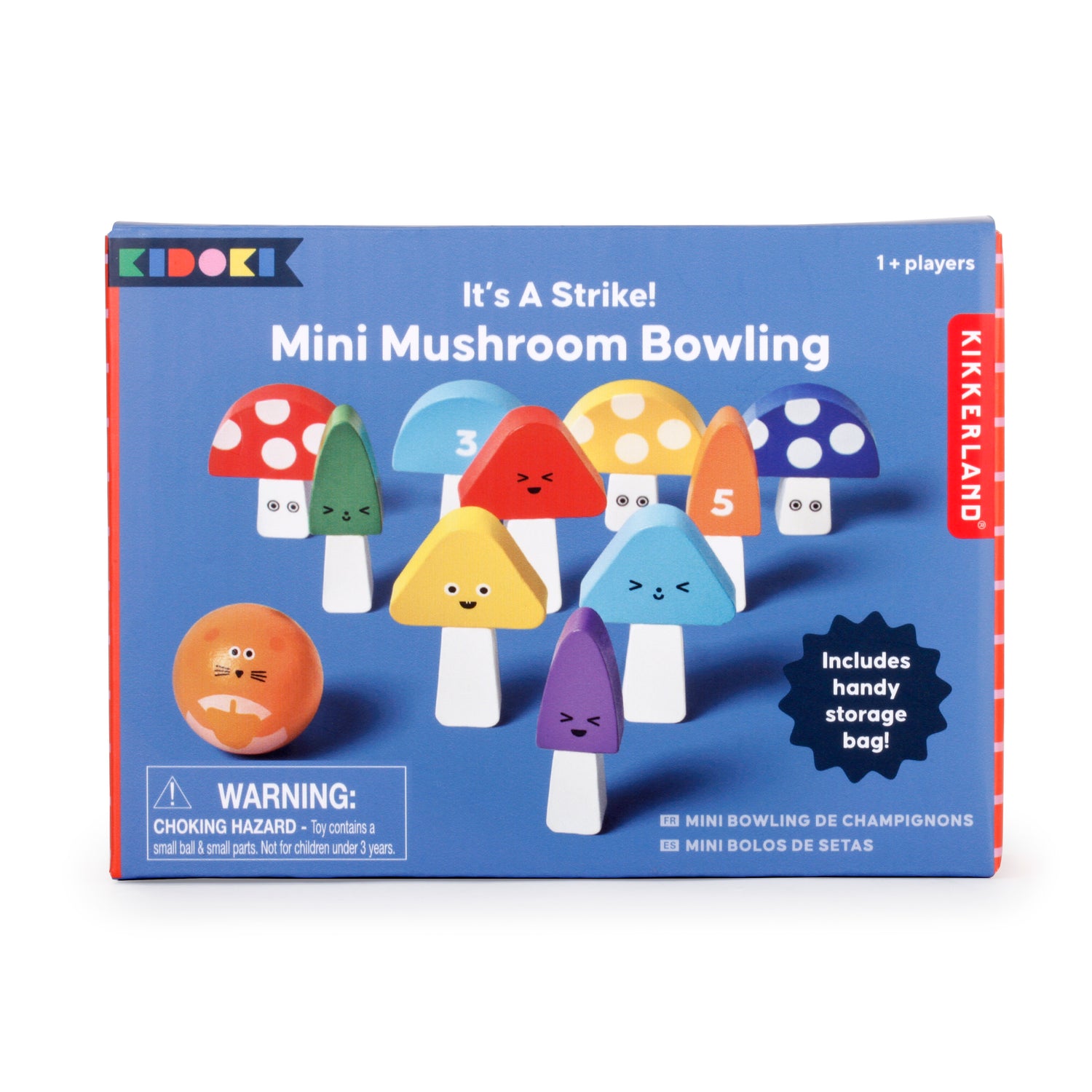 Kidoki It's a Strike! Mini Mushroom Bowling