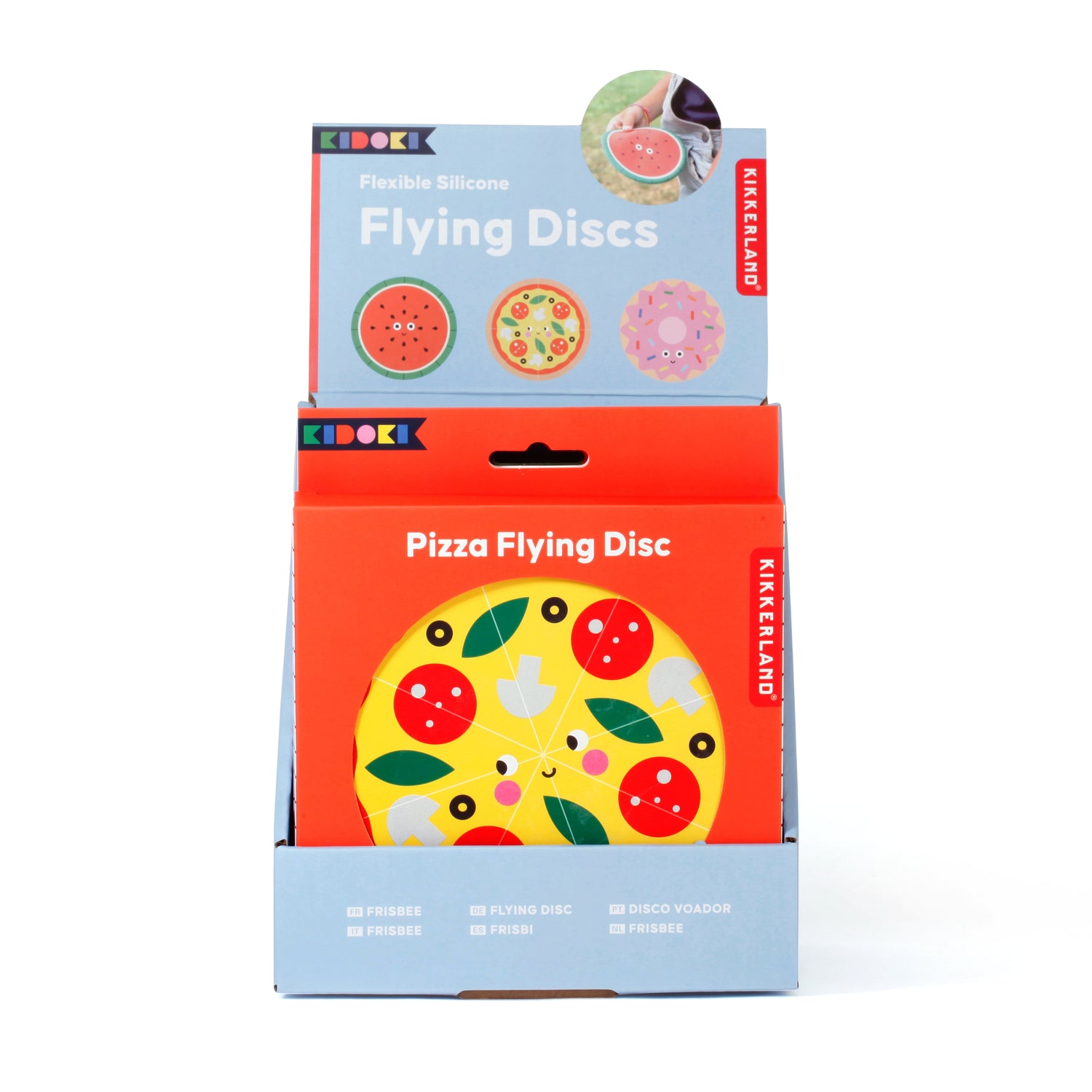 Kidoki Flexible Silicone Flying Discs