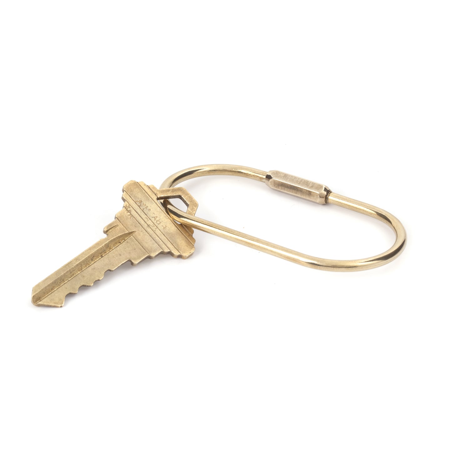 Brass Keyring