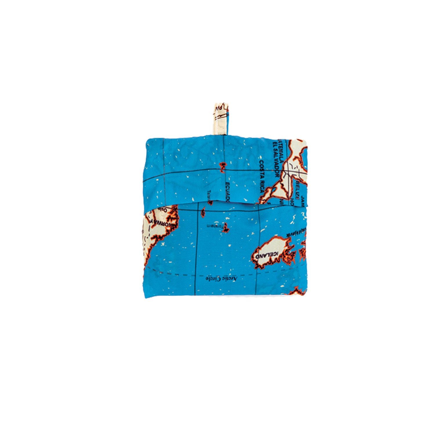 World Map Travel-size Laundry Bag