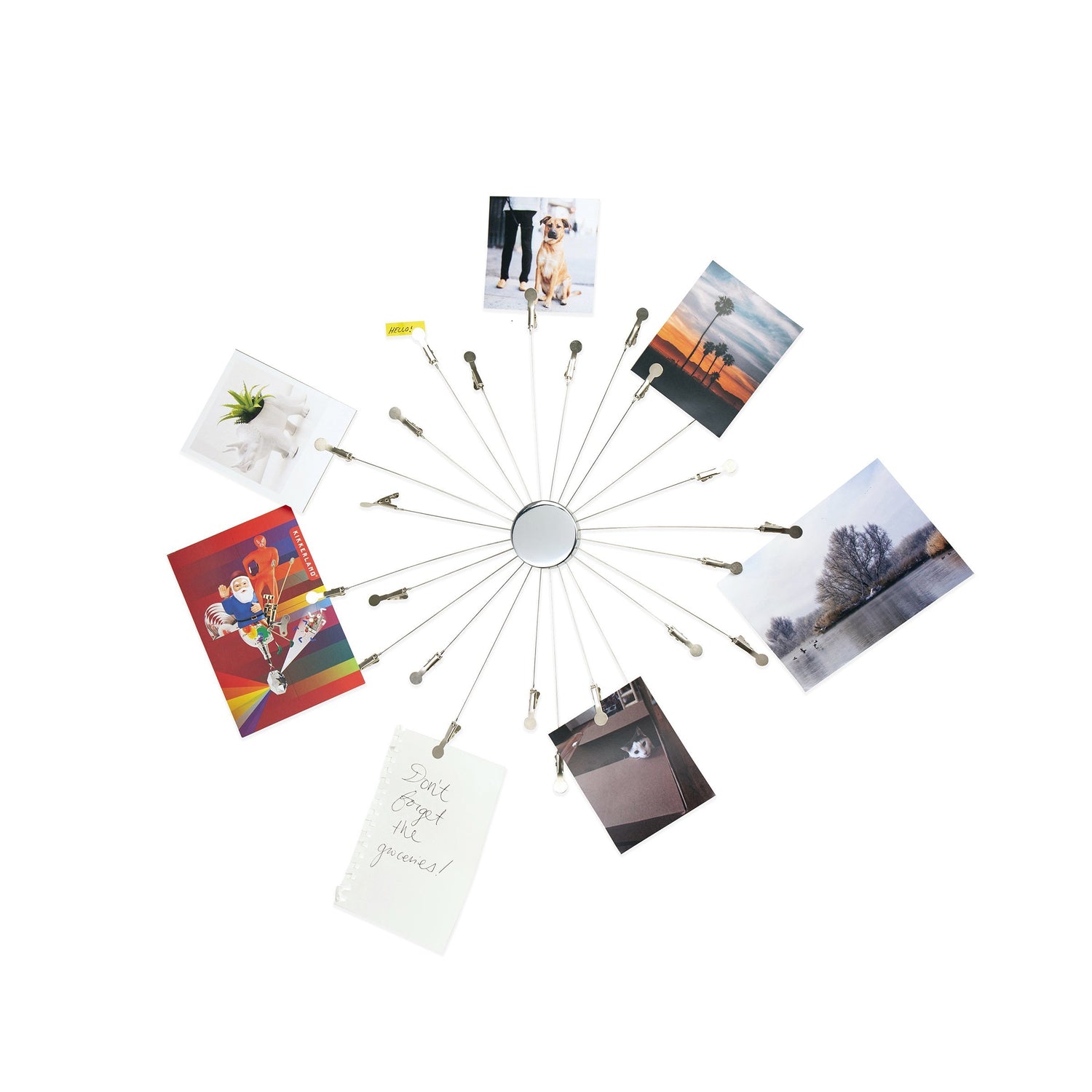 Sunburst Photo/memo Holder