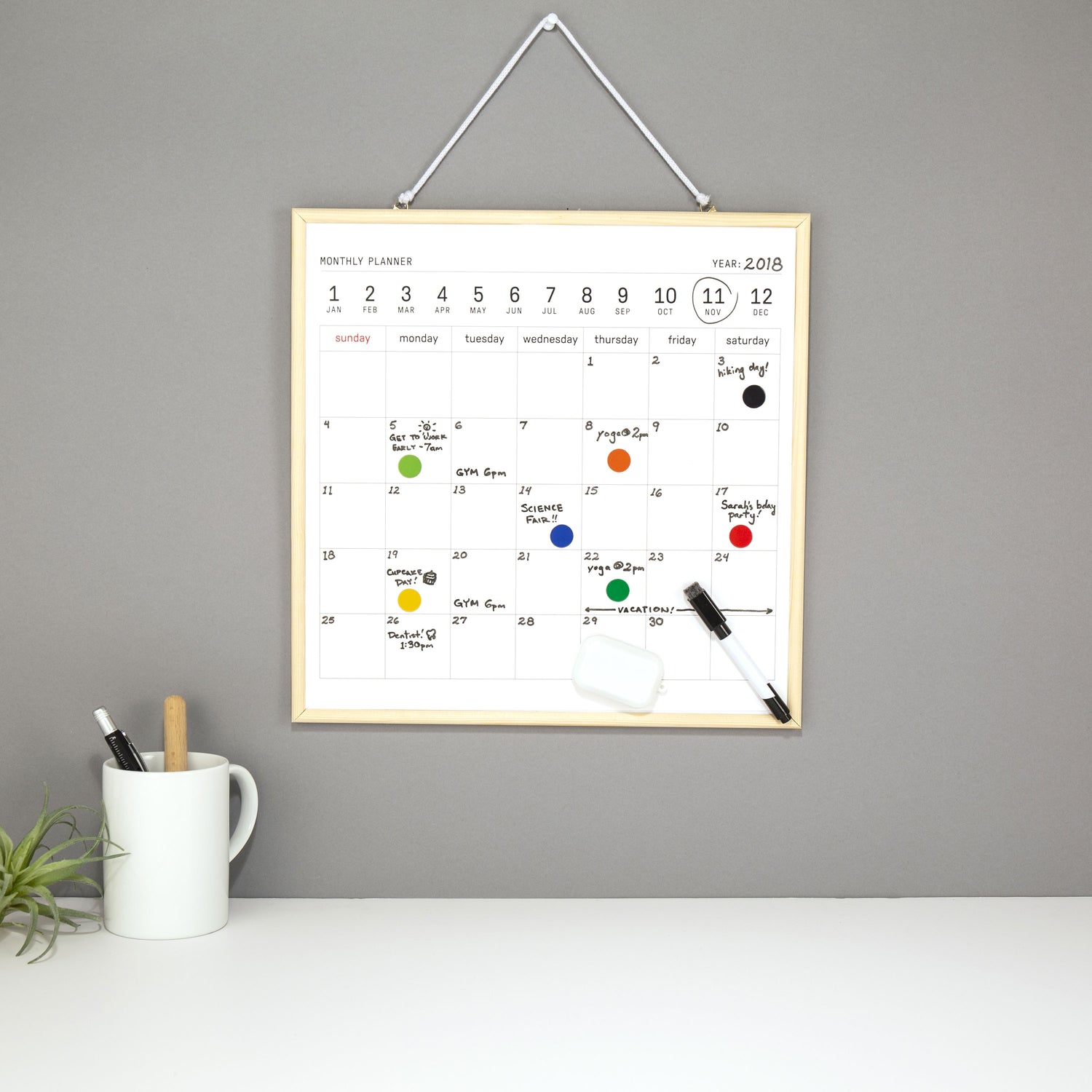 Whiteboard Calendar