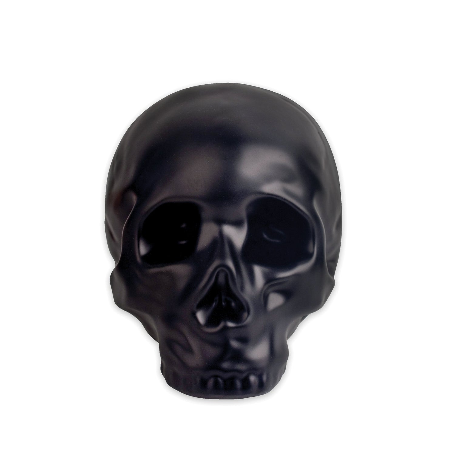 Ceramic Skull Coin Bank