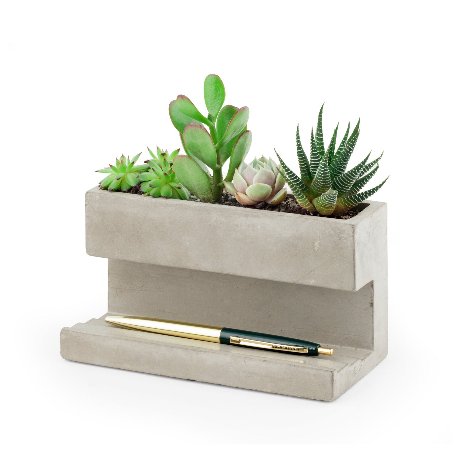 Concrete Large Planter And Pen Holder