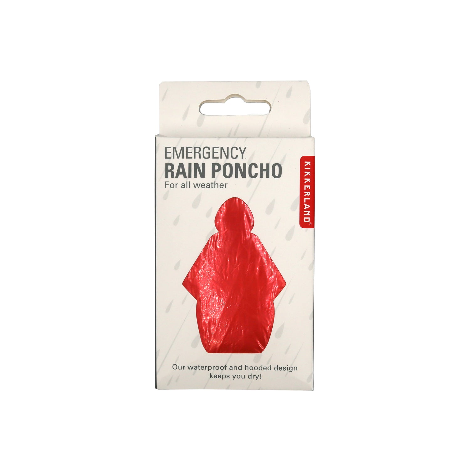 Emergency Rain Poncho
