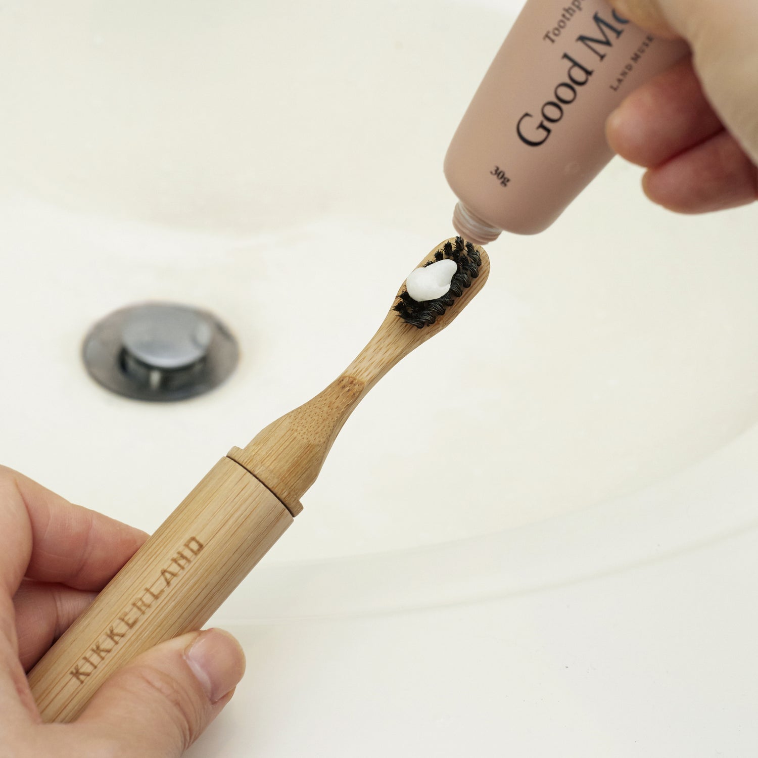 On-the-go Bamboo Toothbrush