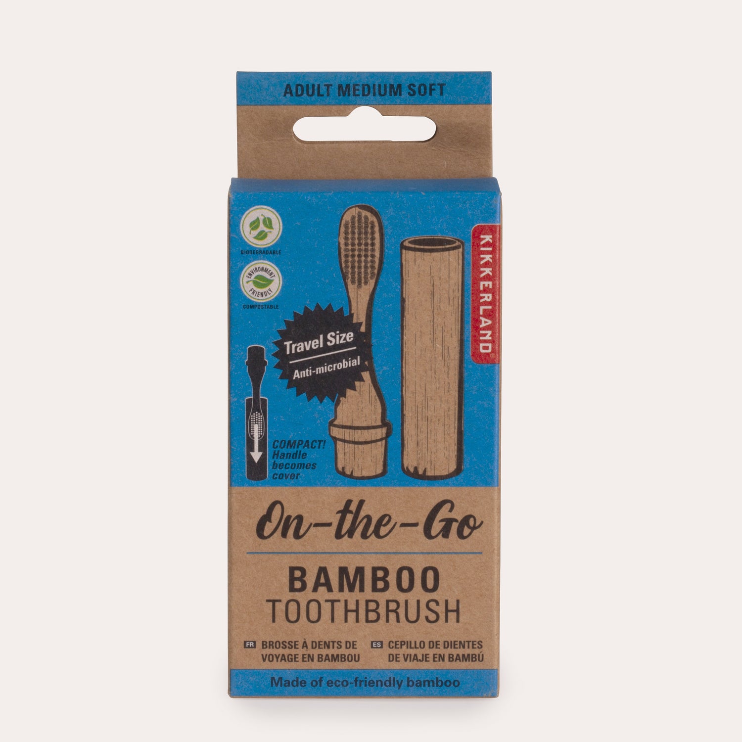 On-the-go Bamboo Toothbrush