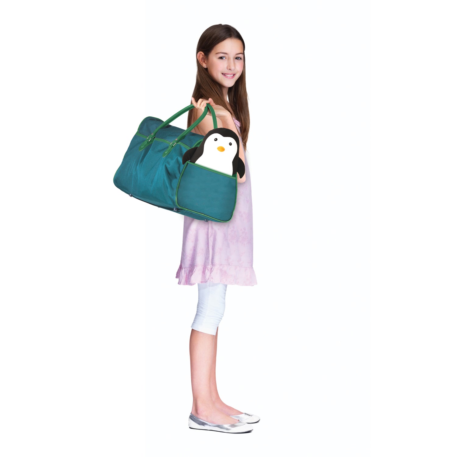 Penguin Zip & Flip Travel Pillow