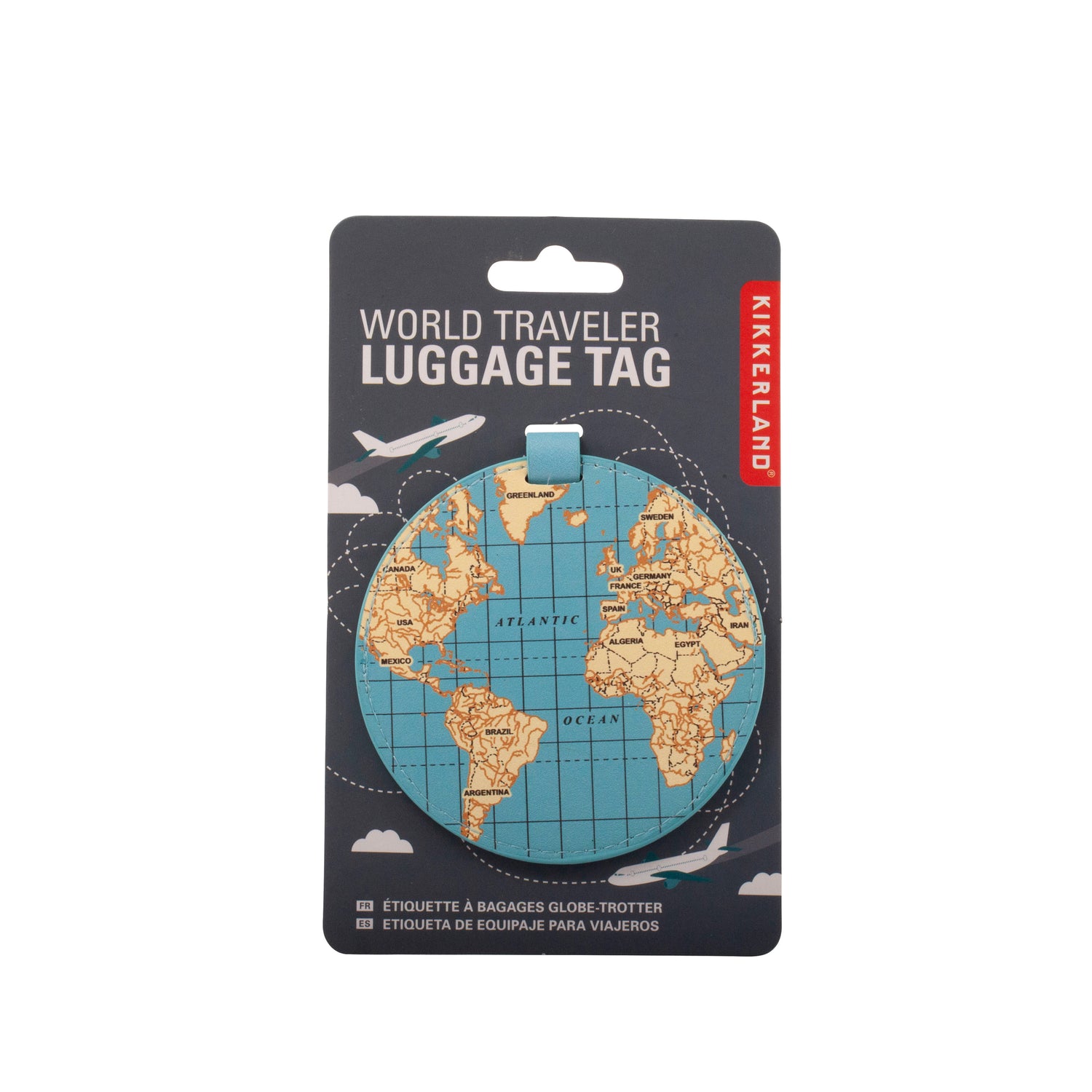 World Traveler Luggage Tag