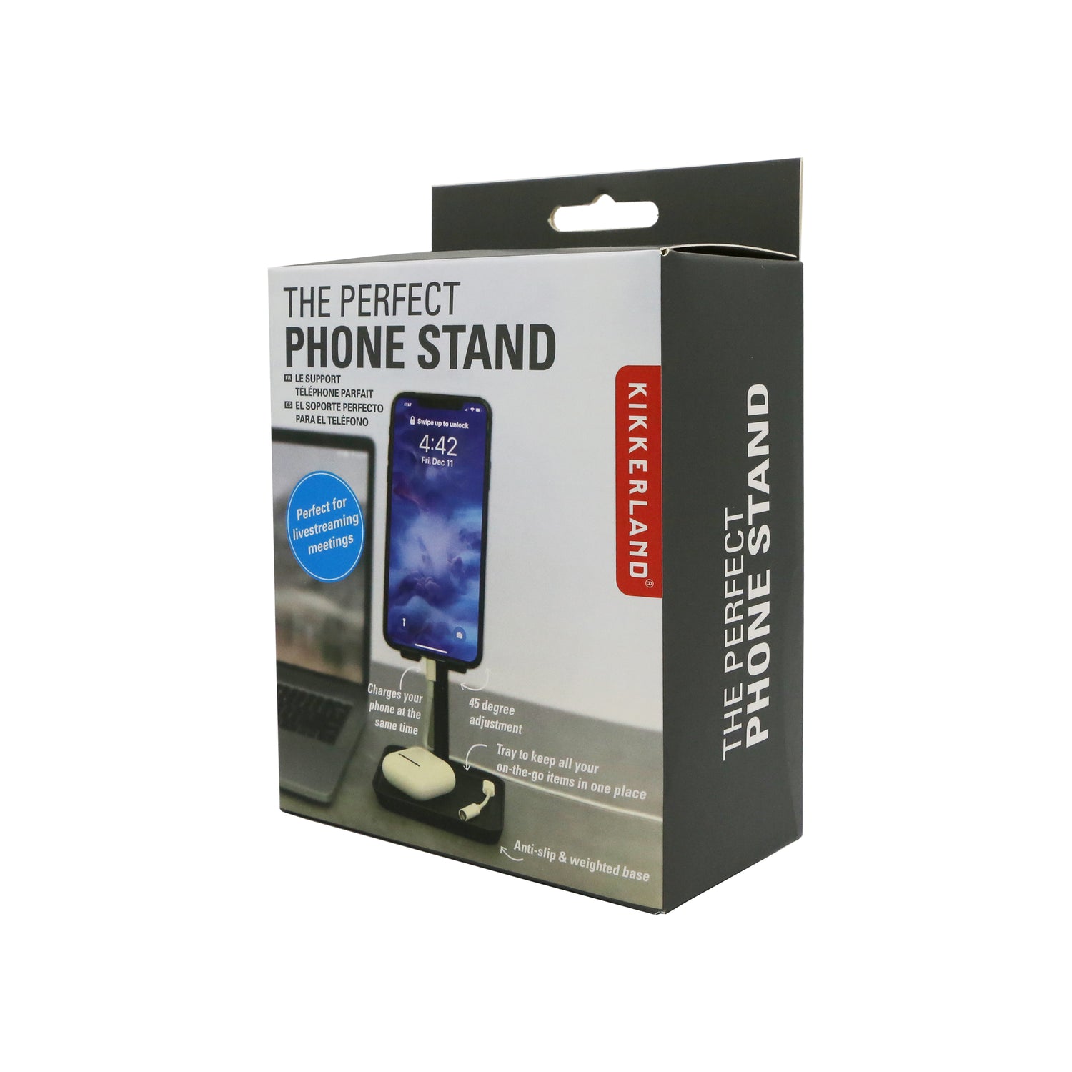 The Perfect Phone Stand in Black