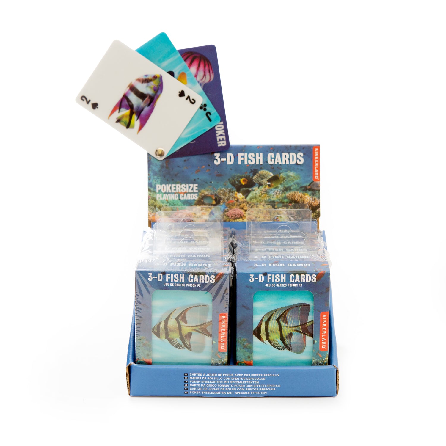 3-D Fish Cards