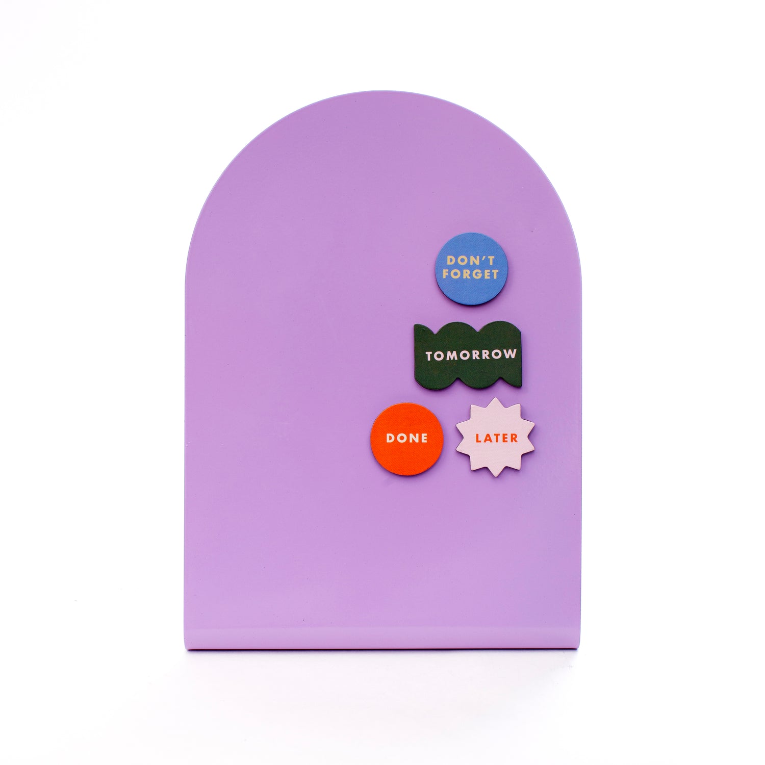 Inkerie Purple Magnetic Memo Board