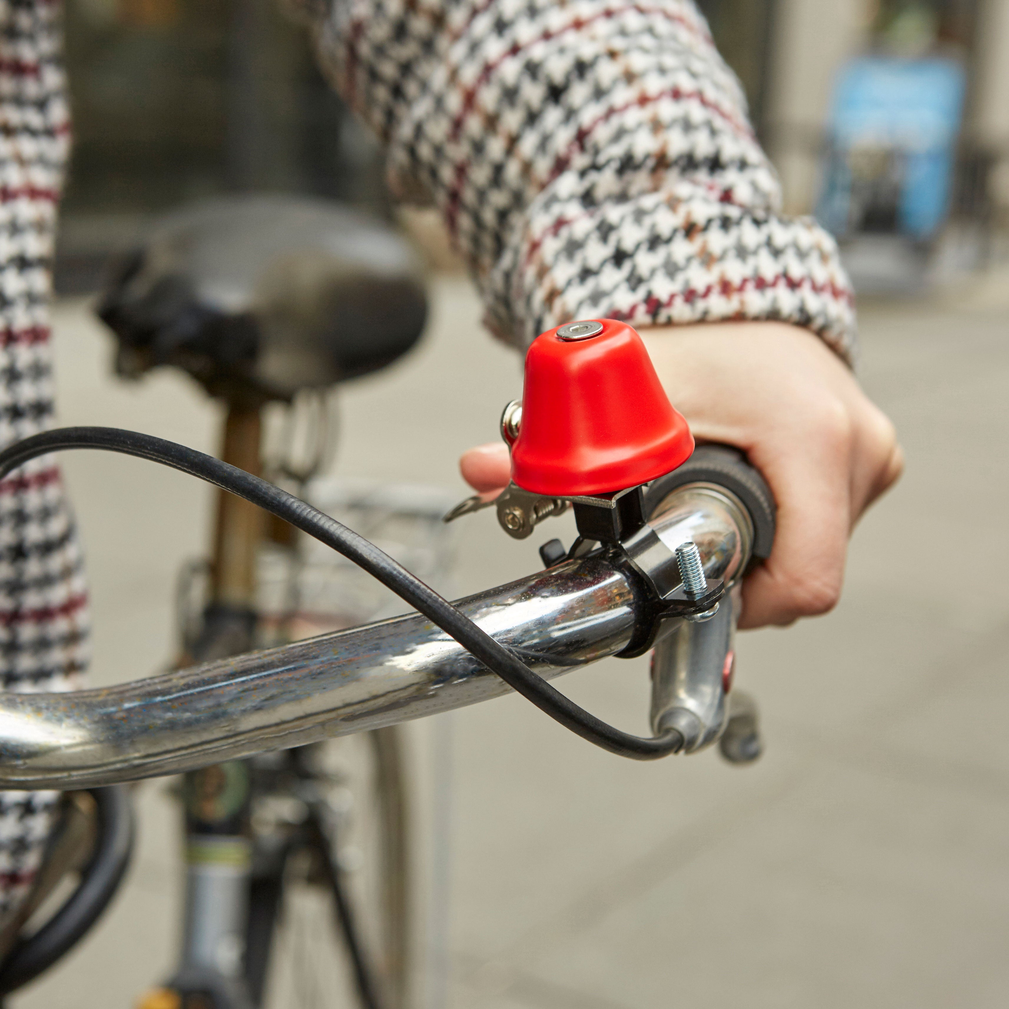 Bike Bell Red Kikkerland B.V
