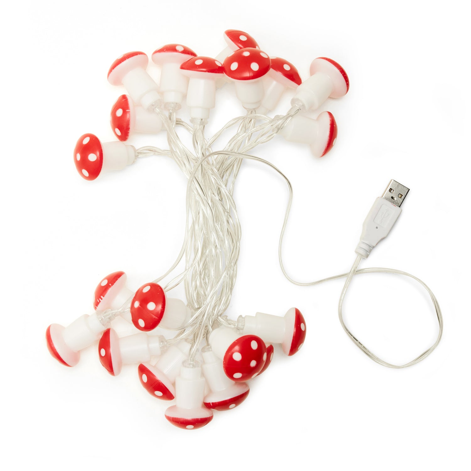 20 Mushroom Led String Lights