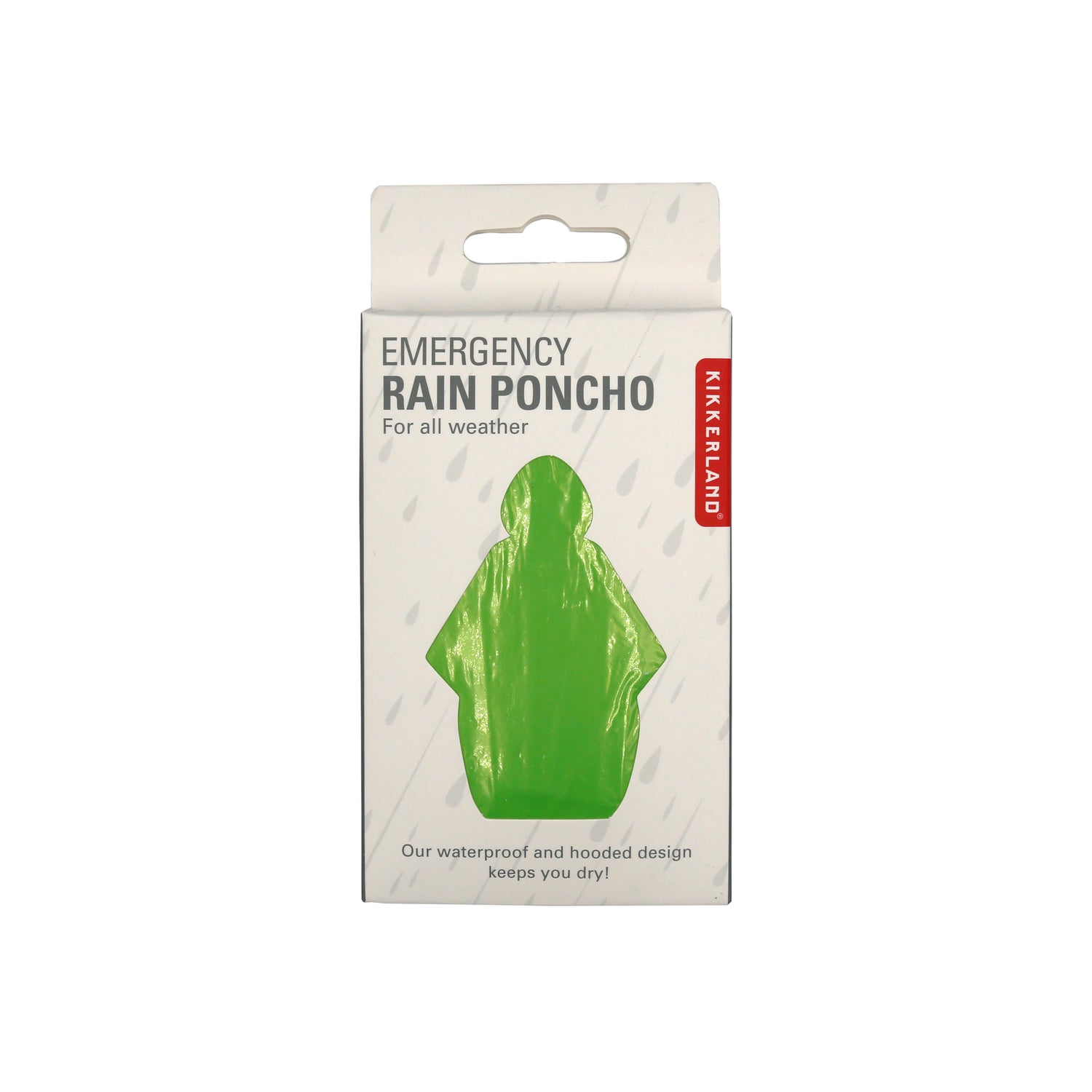 Emergency Rain Poncho