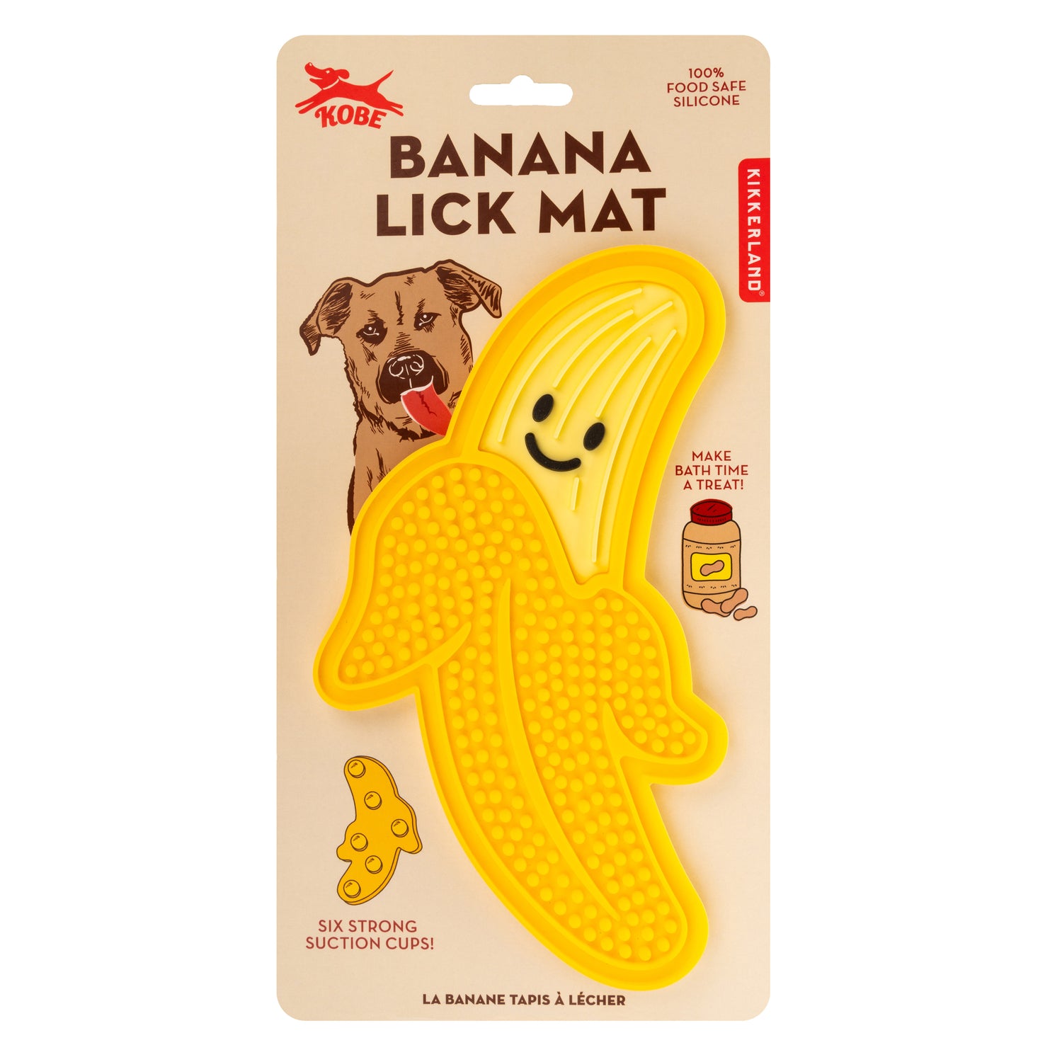 Kobe Banana lick mat