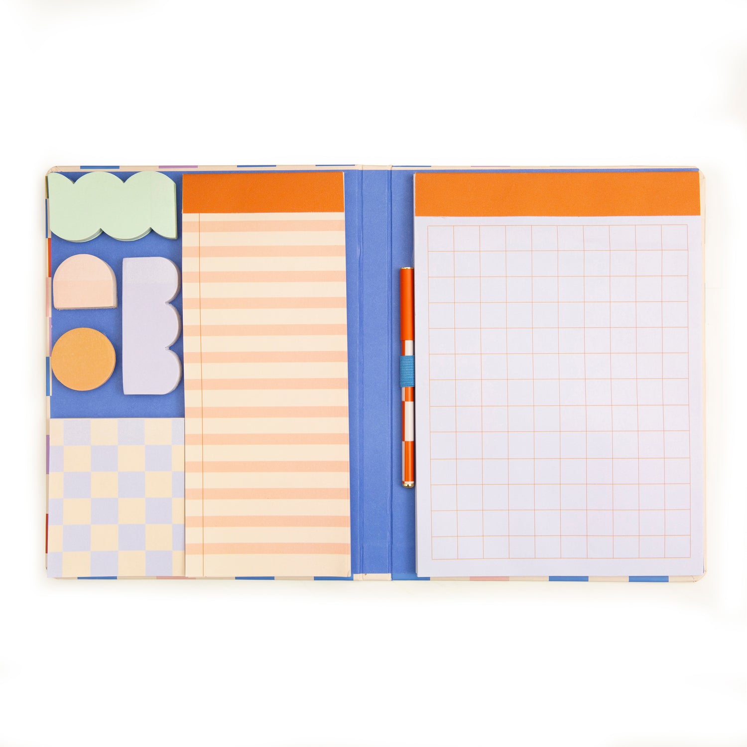 Notepad with Sticky Notes Set and Pen