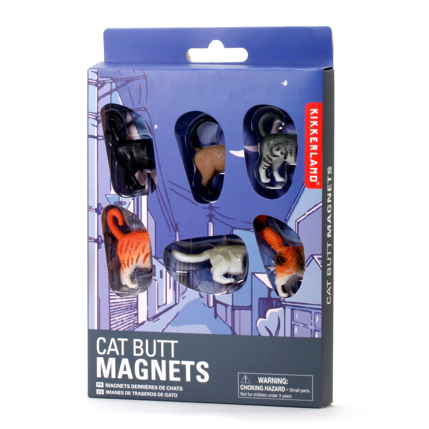 CAT Butt imanes juego de 6