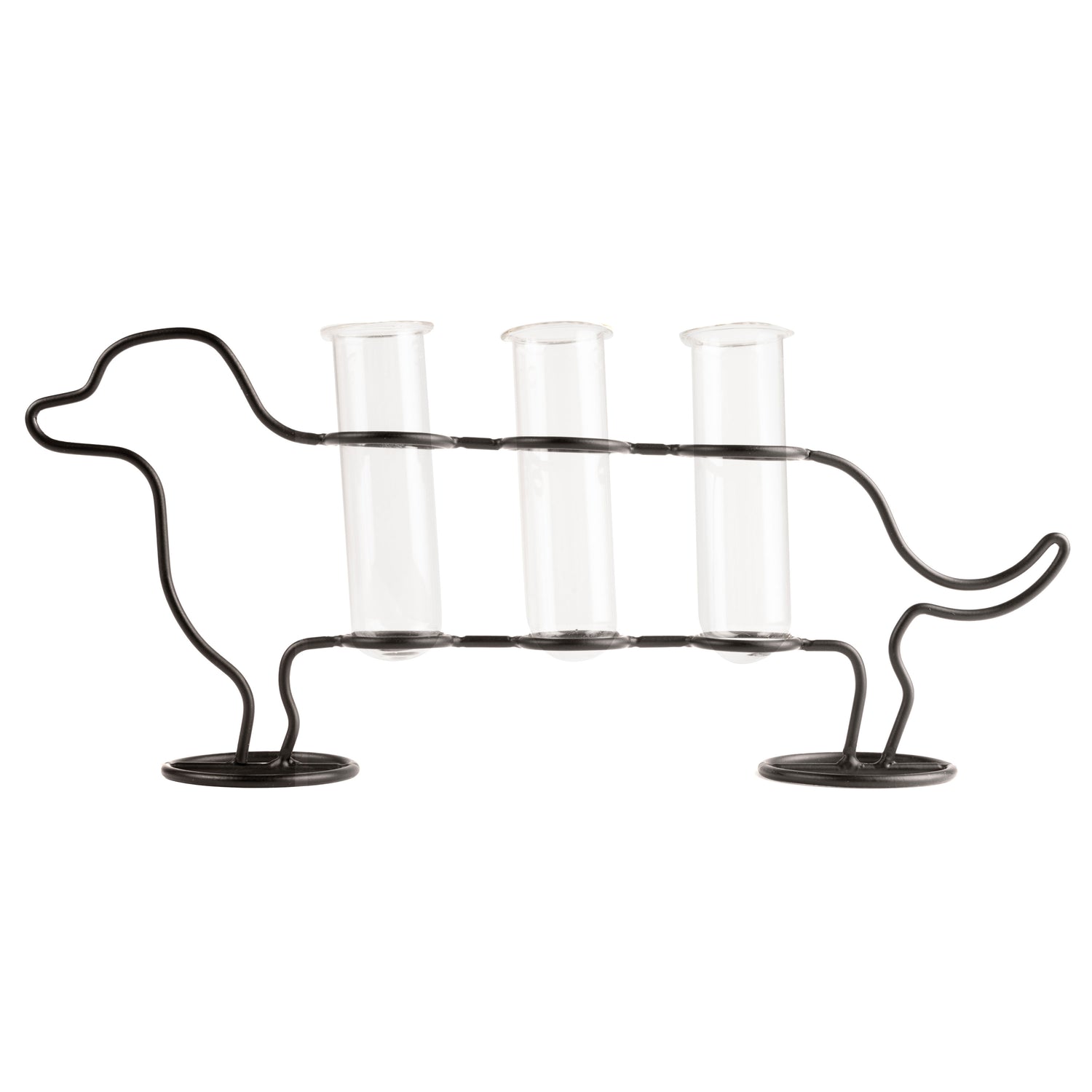 Doggy Triple Tube Vase