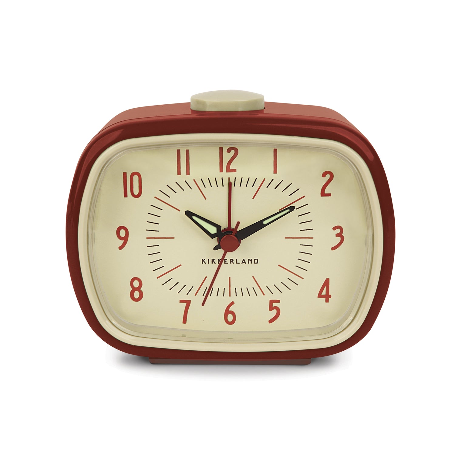 Reloj despertador retro + rojo