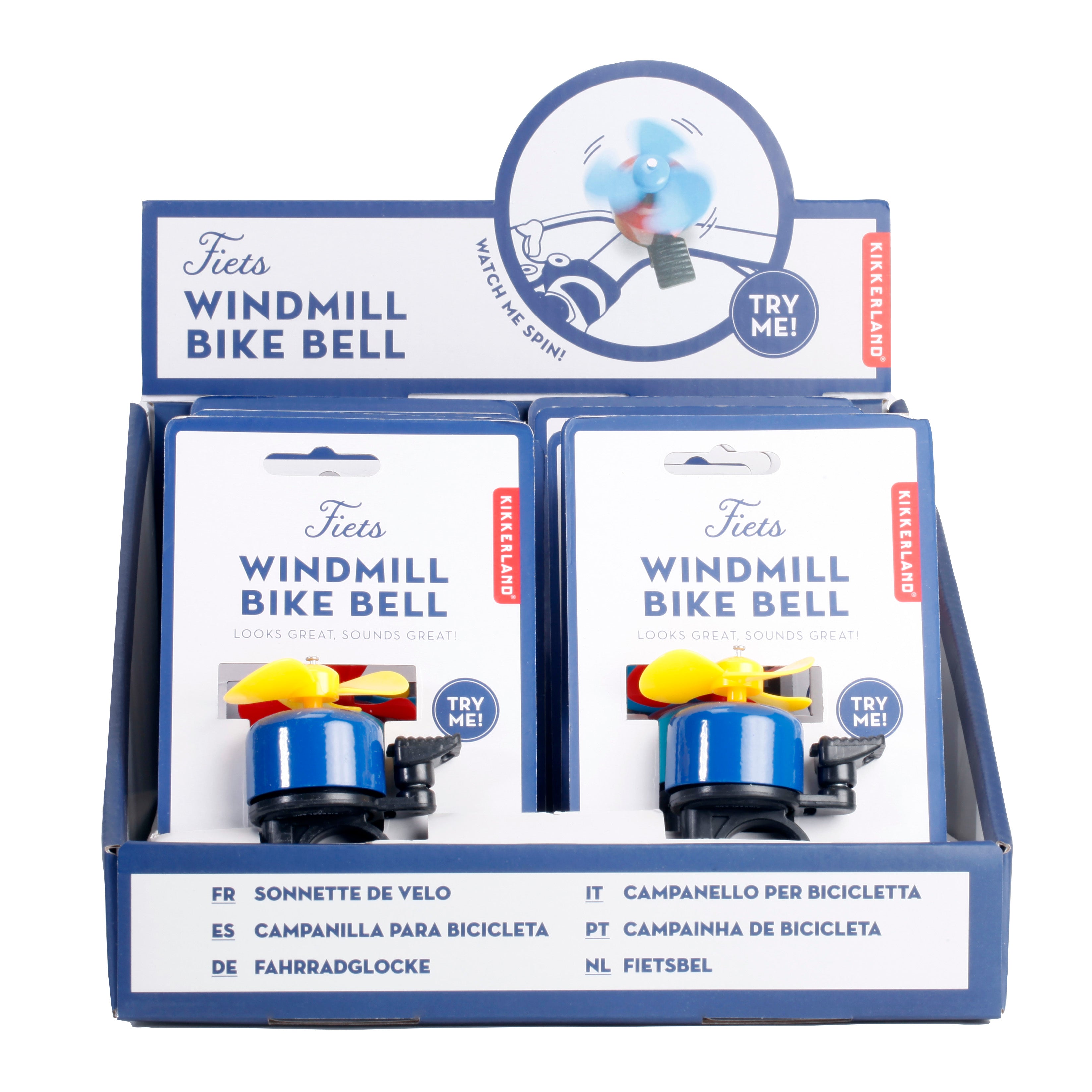 Fiets Windmill Bike Bell Kikkerland B.V