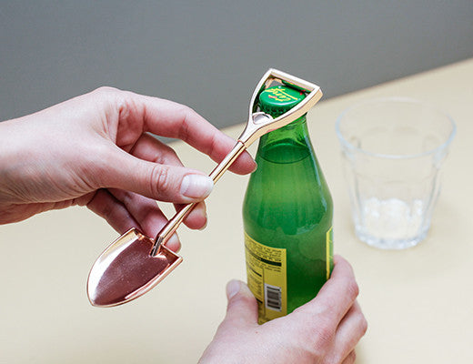 Copper Shovel Bottle Opener
