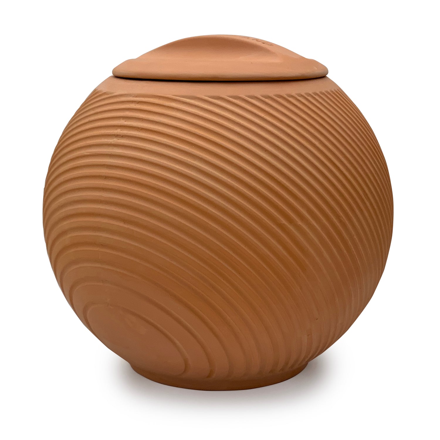 Green Orb Terracotta Planter