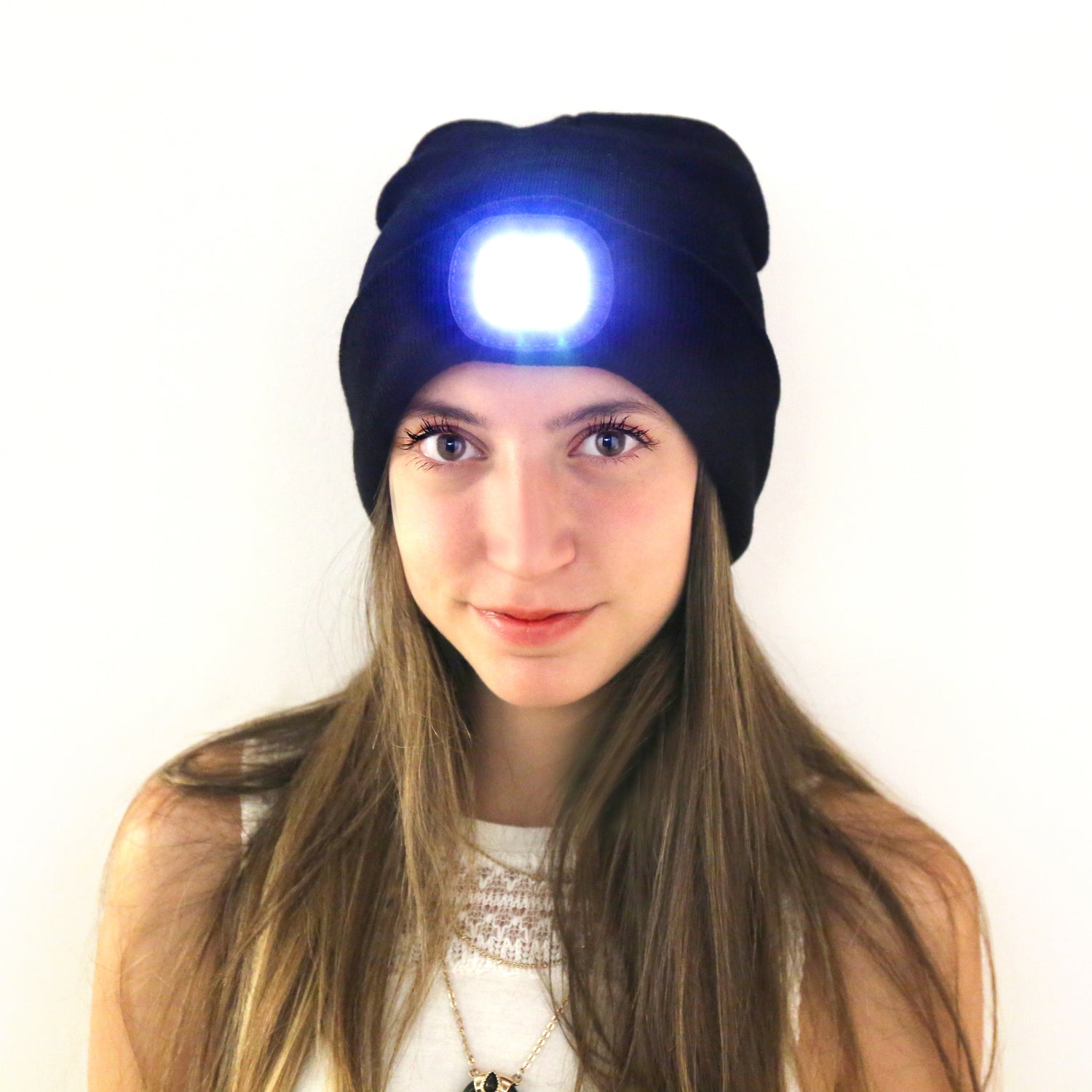 Sombrero con luz LED