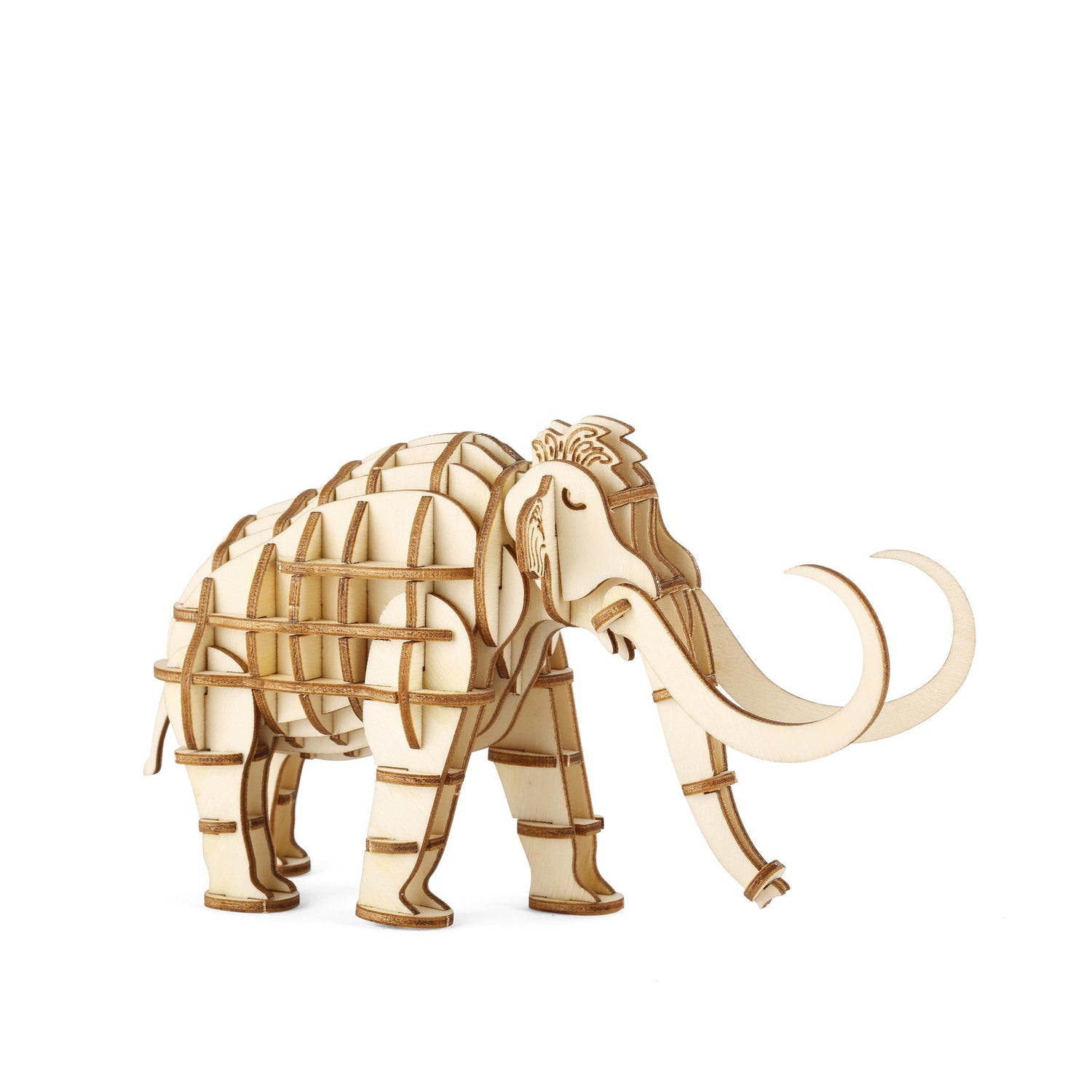 Mammoth 3D Puzzle de madera