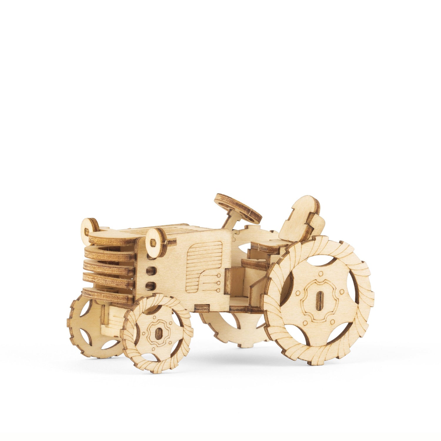 Tractor 3D Puzzle de madera