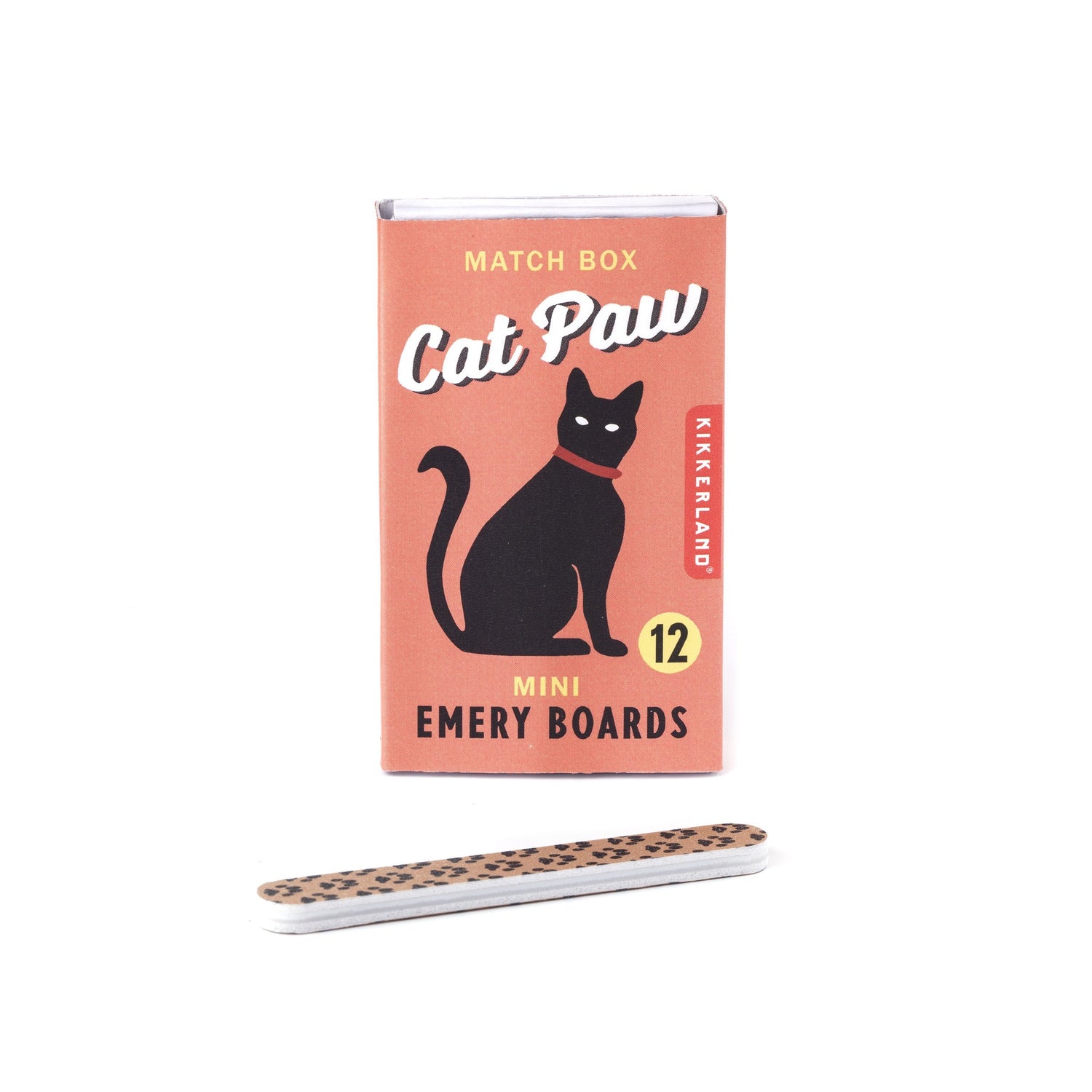 CAT Paw Match Box Emery tableros