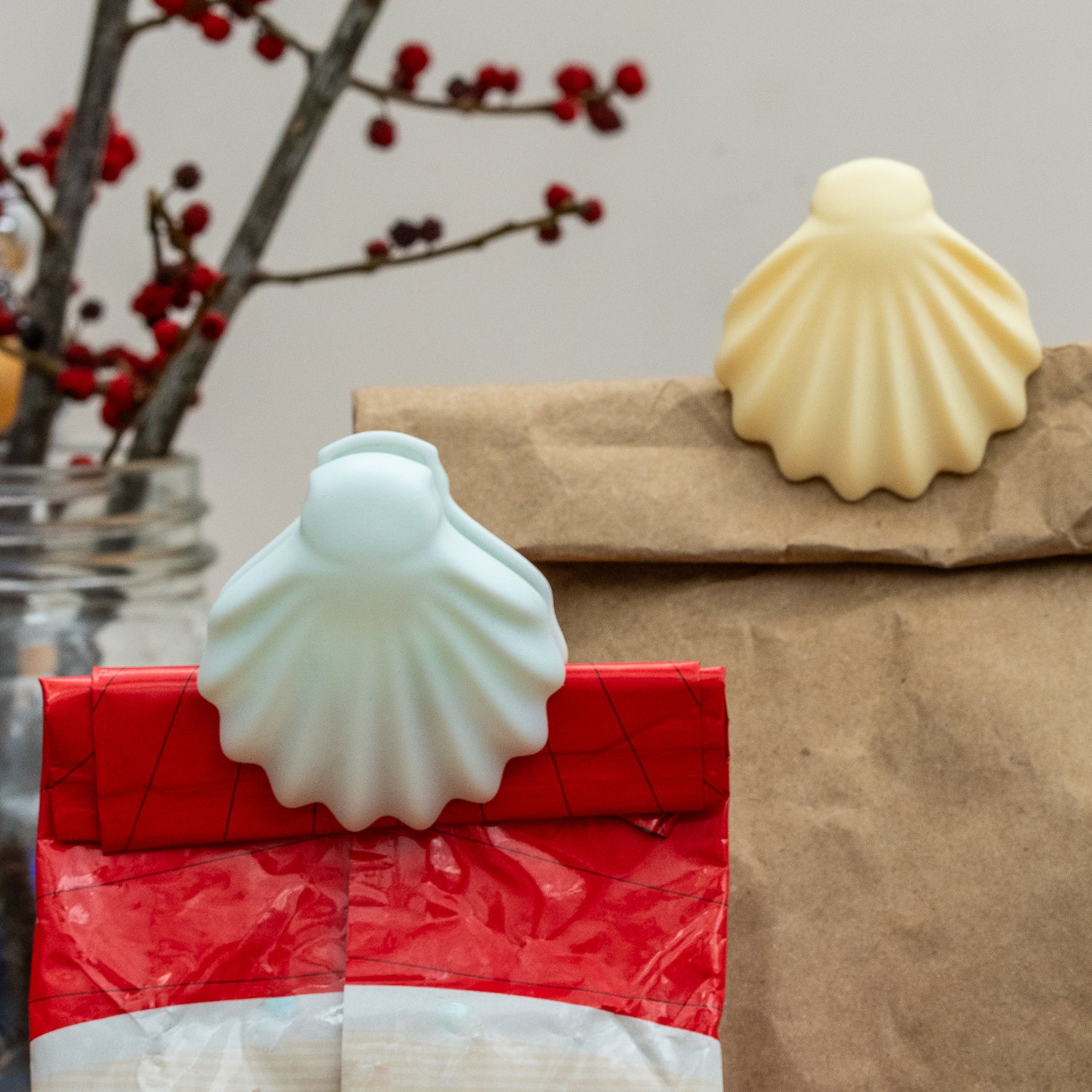 Seashell Bag Clips